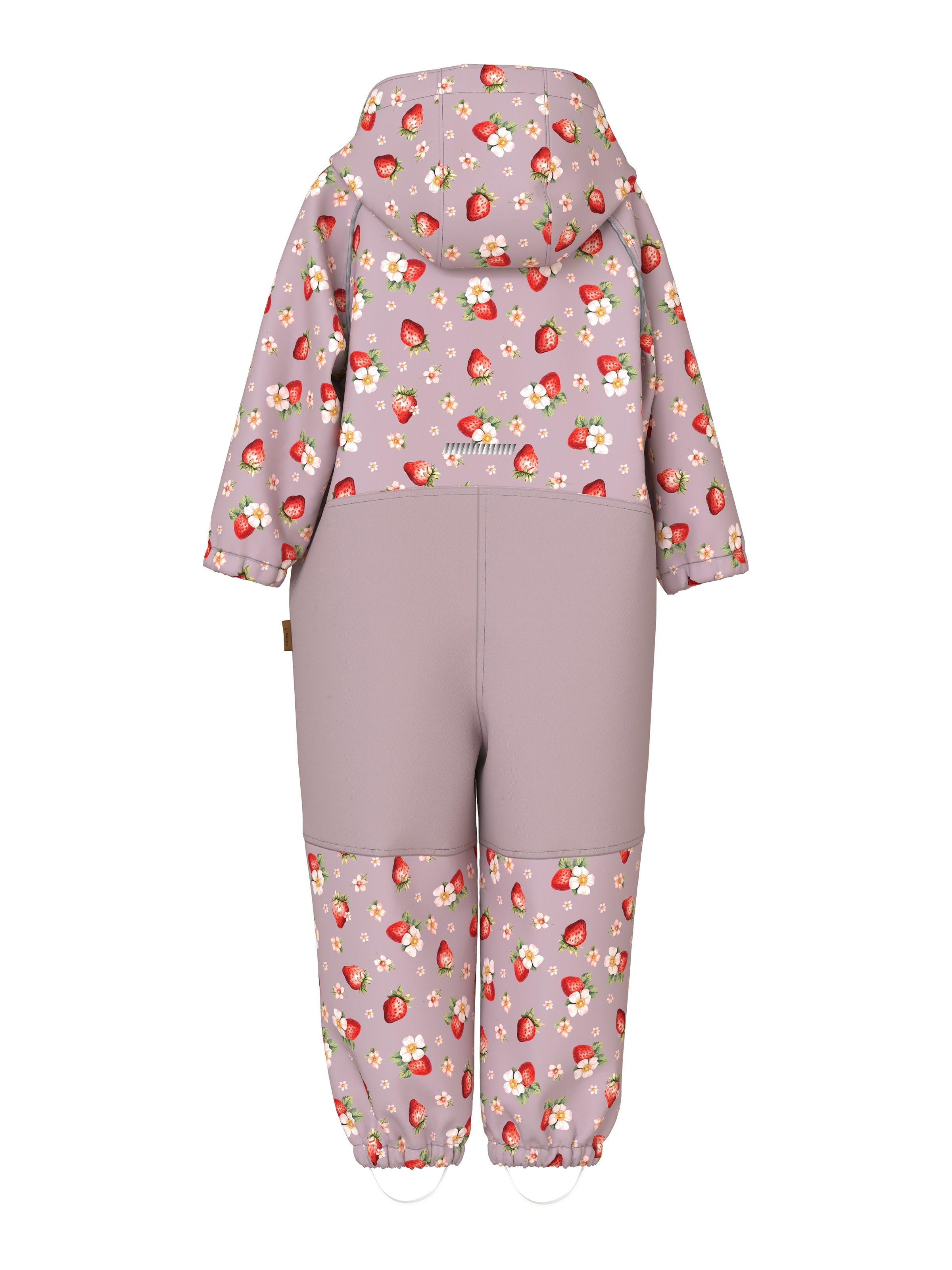 Name It Softshelloverall »NMFALFA08 SOFTSHELL SUIT AOP 1FO NOOS« mit verstellbarer und abnehmbarer Fußschlaufe