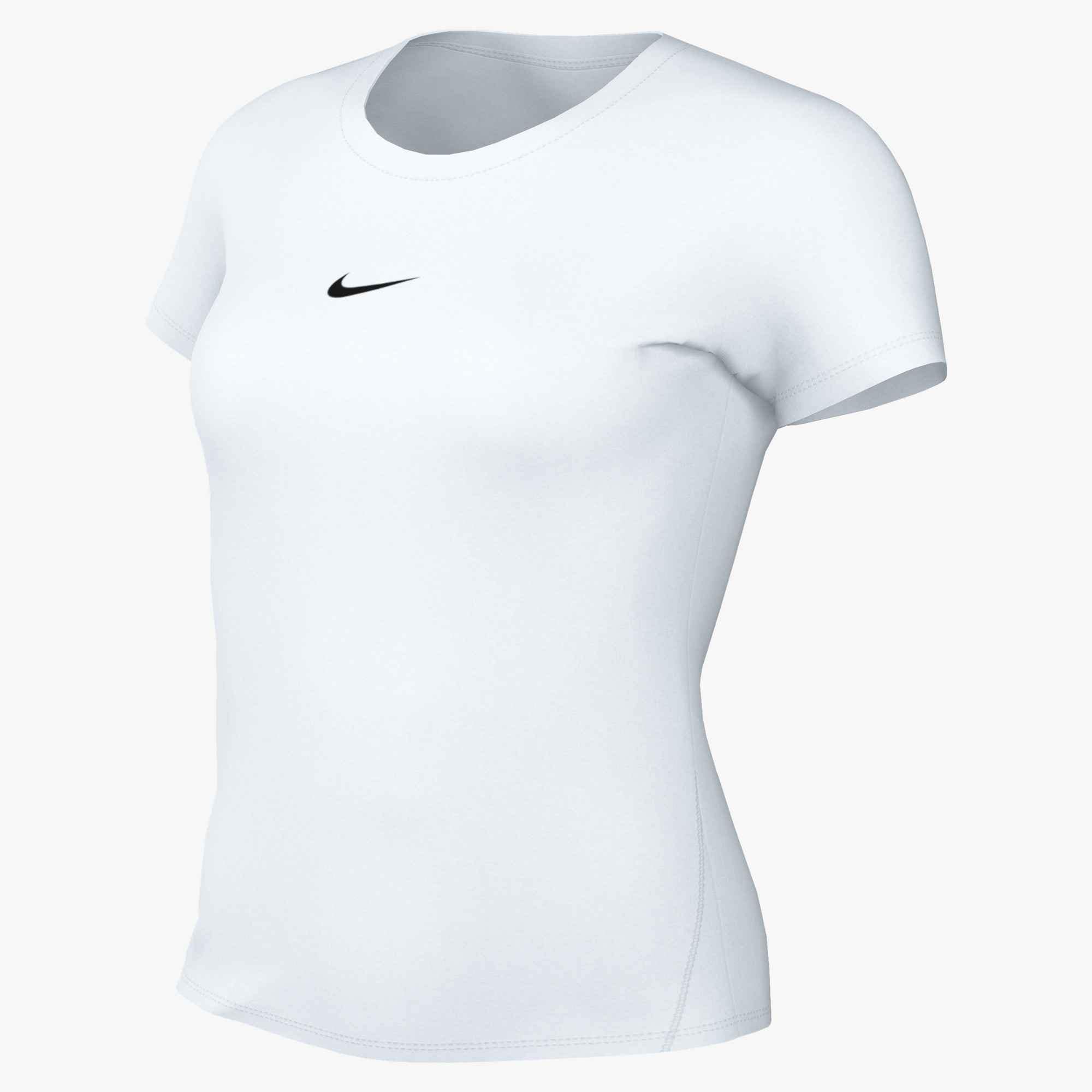 Nike Funktionsshirt »W NK ONE FITTED SS TOP« atmungsaktiv, Kurzarm, mit Rundhalsausschnitt, schnell trocknend