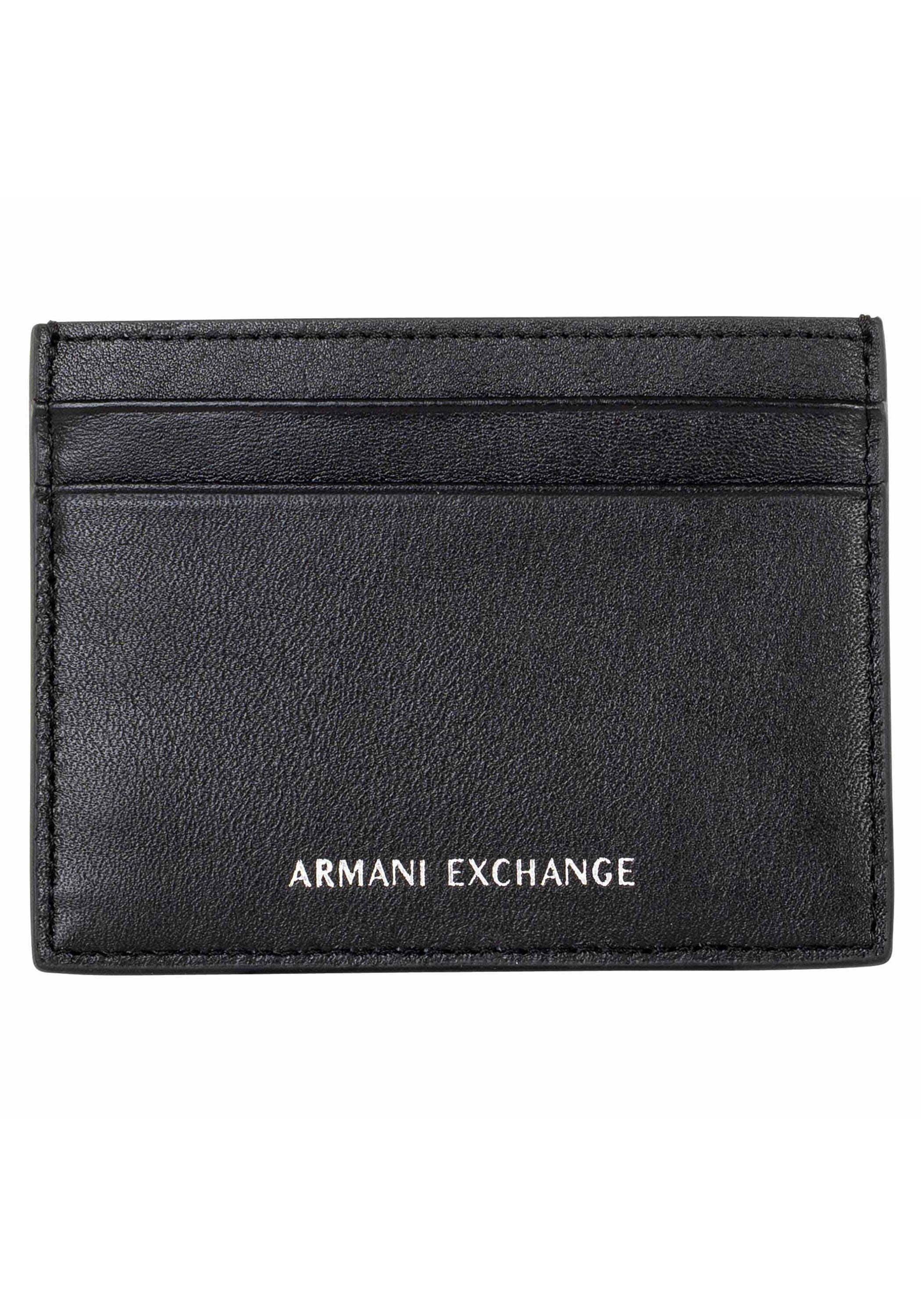 ARMANI EXCHANGE Geldbörse »Geldbörse Plain Leather Gift Set«