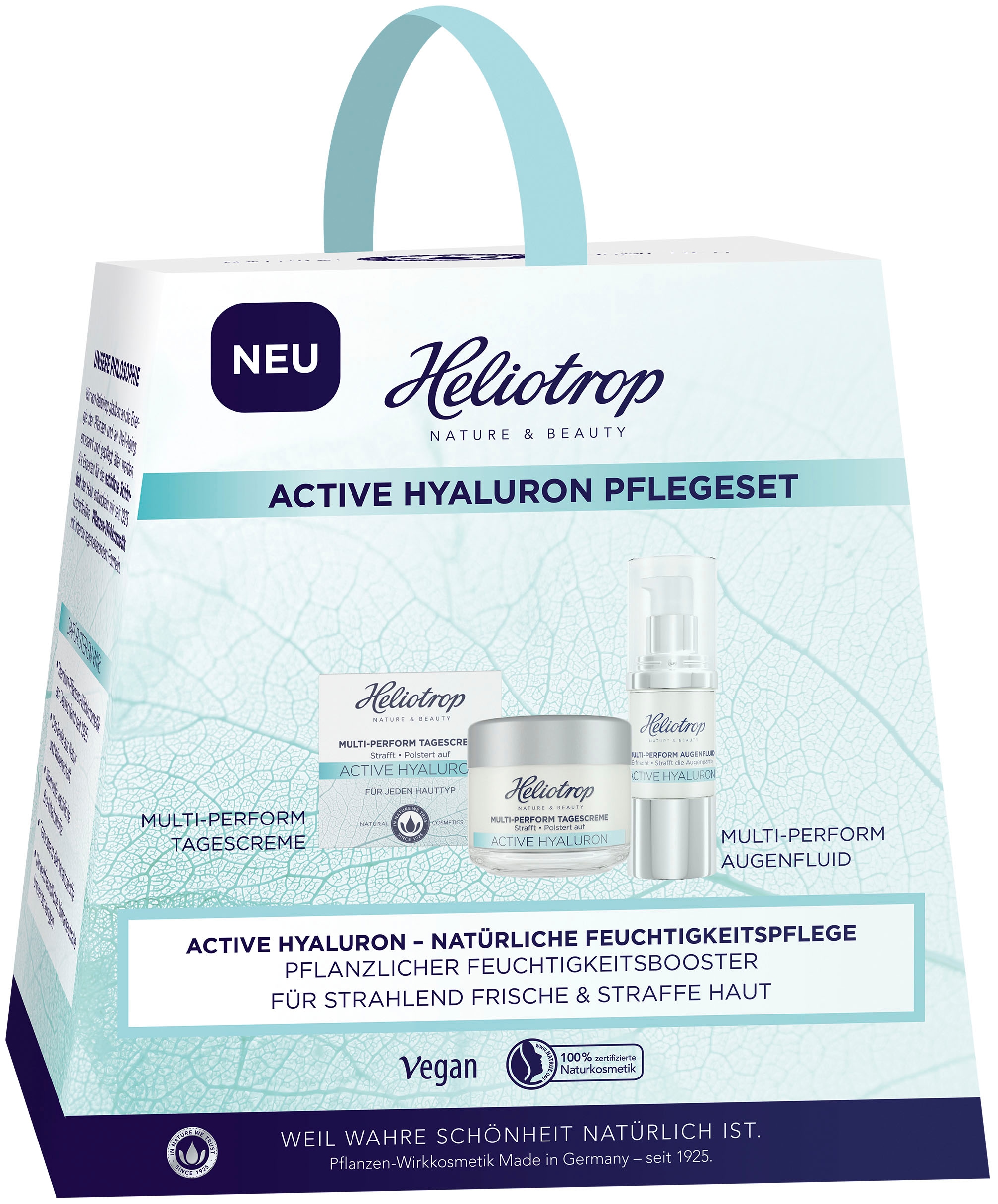 HELIOTROP Gesichtspflege-Set »Active Hyaluron Pflegeset«, (2 tlg.)