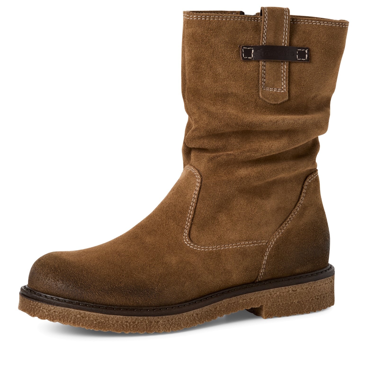 Tamaris Stiefelette  , Blockabsatz, Kurzstiefel mit praktischem Innenreißverschluss