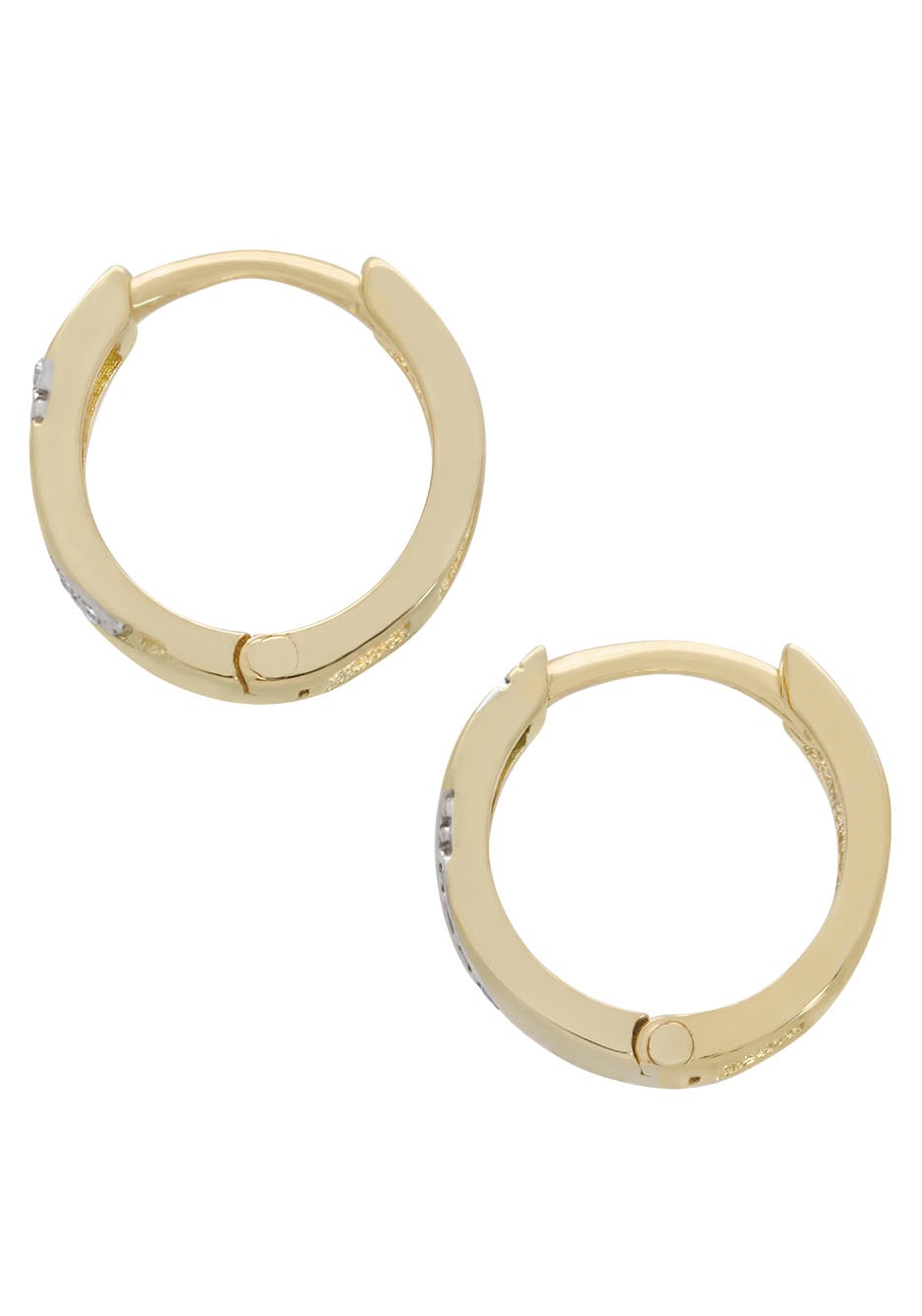 Firetti Paar Creolen »Schmuck Geschenk Gold 333 Ohrschmuck Gold glitzernd«, mit Zirkonia (synth.)