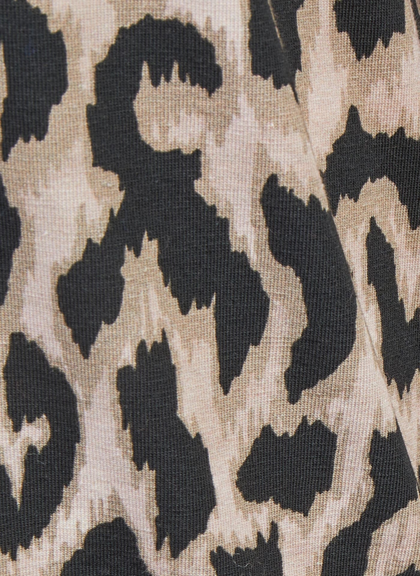 Rabe Langarmshirt mit Leo-Print
