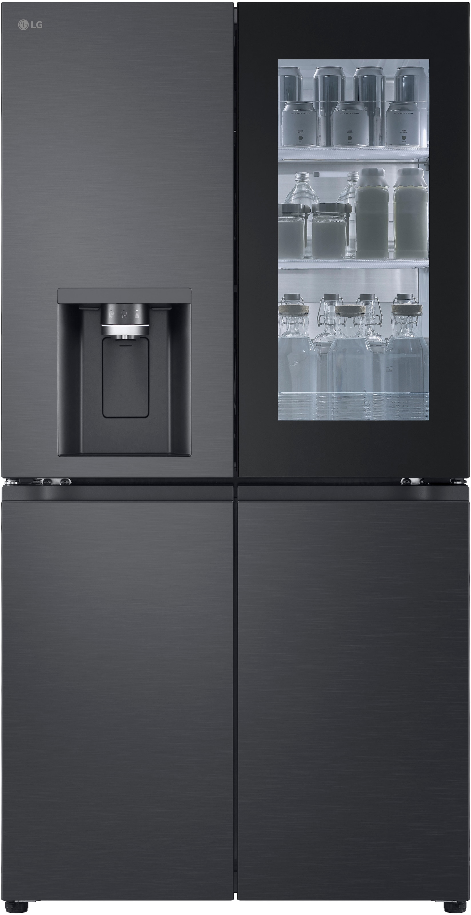 LG Multi Door InstaView® Multi-Door »GMG961NPKE« 179,2 cm hoch 91,4 cm breit