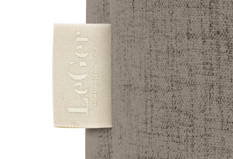 LeGer Home by Lena Gercke 3-Sitzer »Dilara« gerundete Rückenlehne und Front, in 3 Bezugsqualitäten