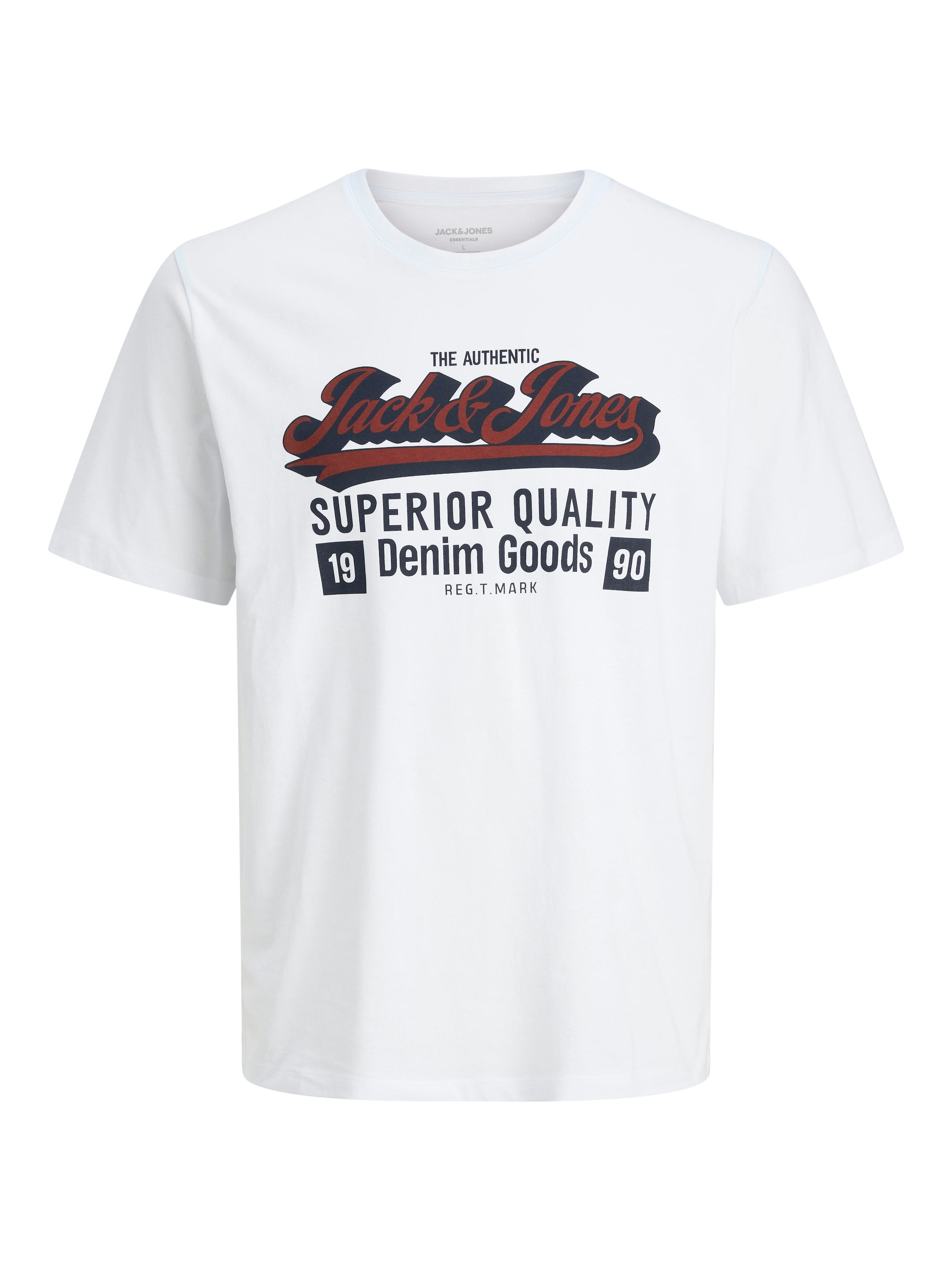 Jack & Jones PlusSize T-Shirt »JJELOGO TEE SS ONECK 2 COL AW25 NOOS PLS«