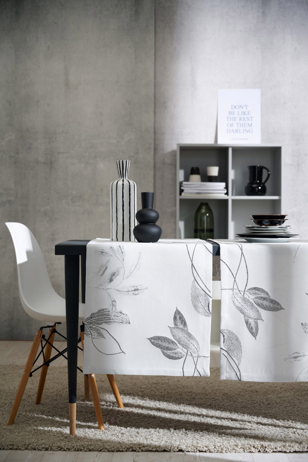 APELT Tischläufer »1602 LOFT STYLE«, (1 St.), Jacquardgewebe