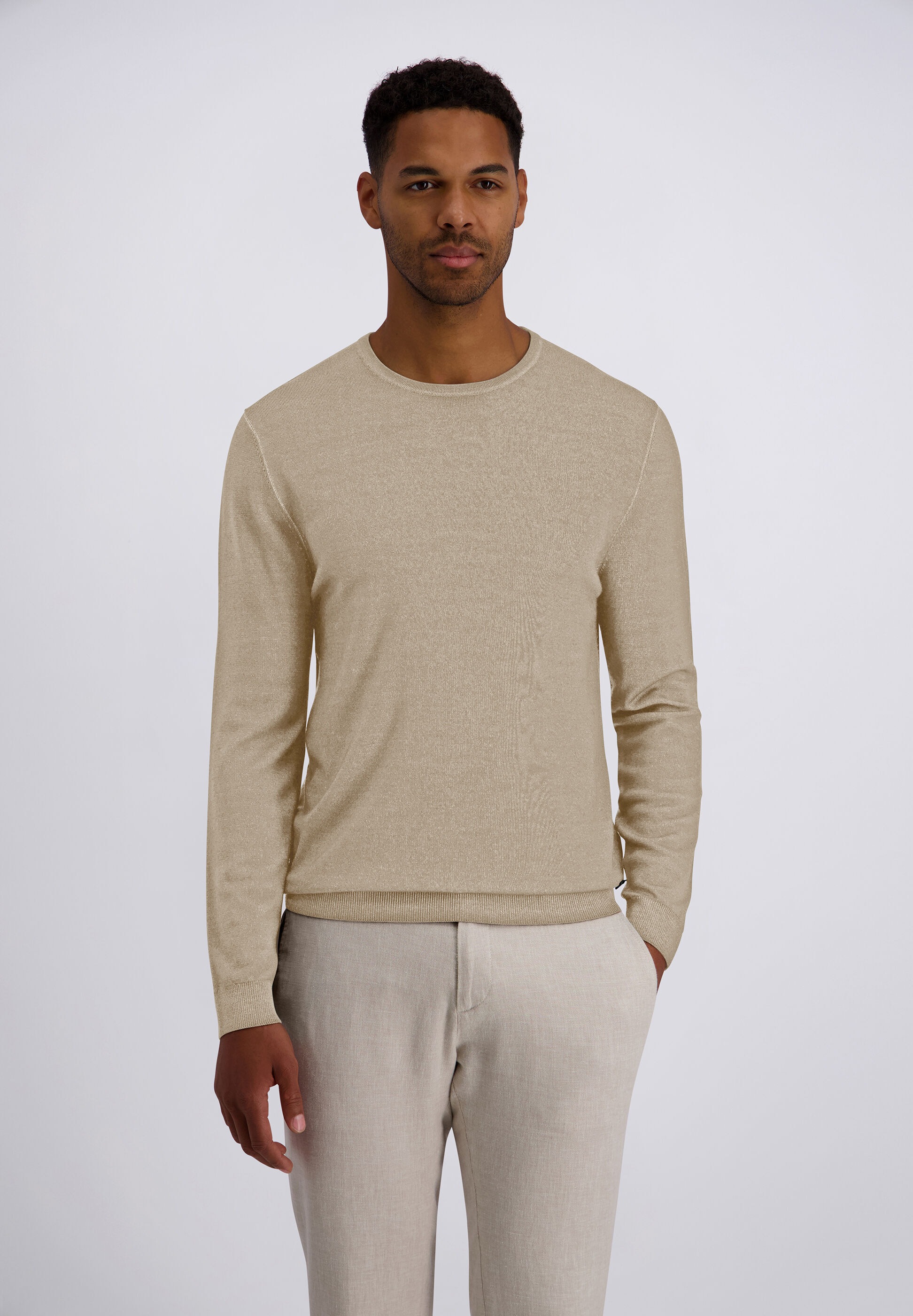 Pierre Cardin Strickpullover »Pierre Cardin Pullover« mit Rundhalsausschnitt