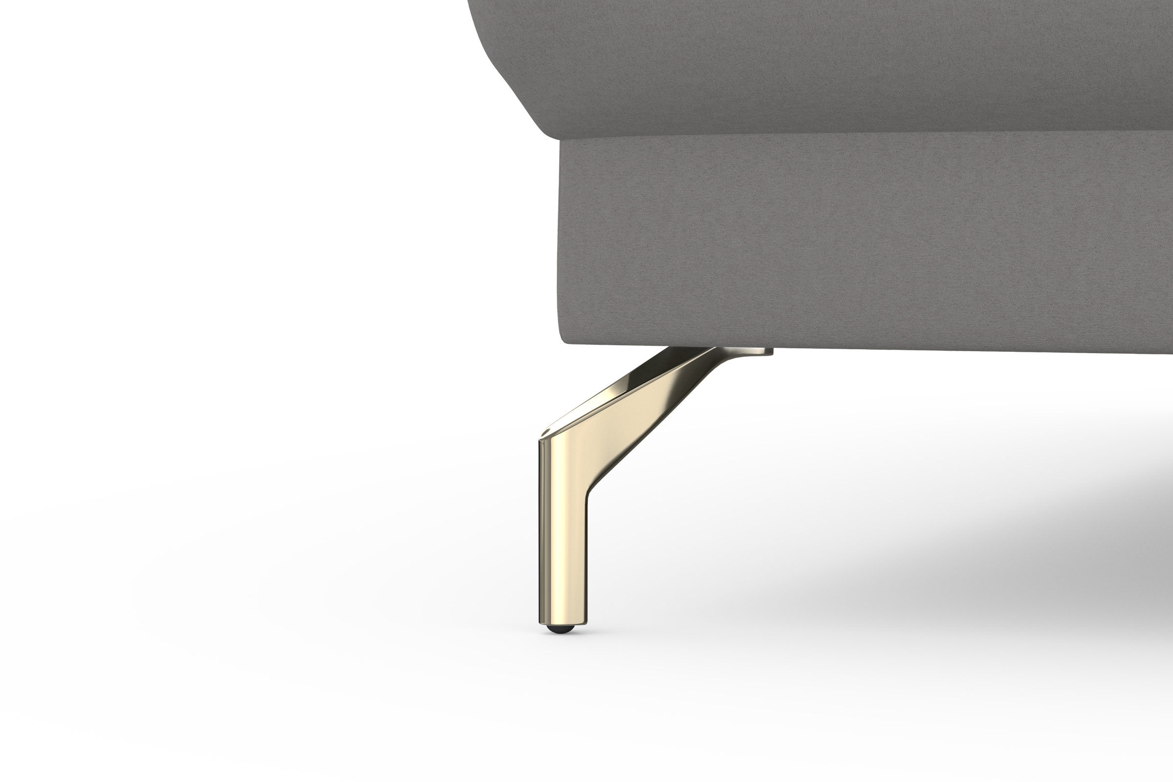 sit&more Wohnlandschaft »Fashion U-Form« wahlweise mit Kopfteilverstellung, Vorziehsitz, motorisch, Nickelfüße