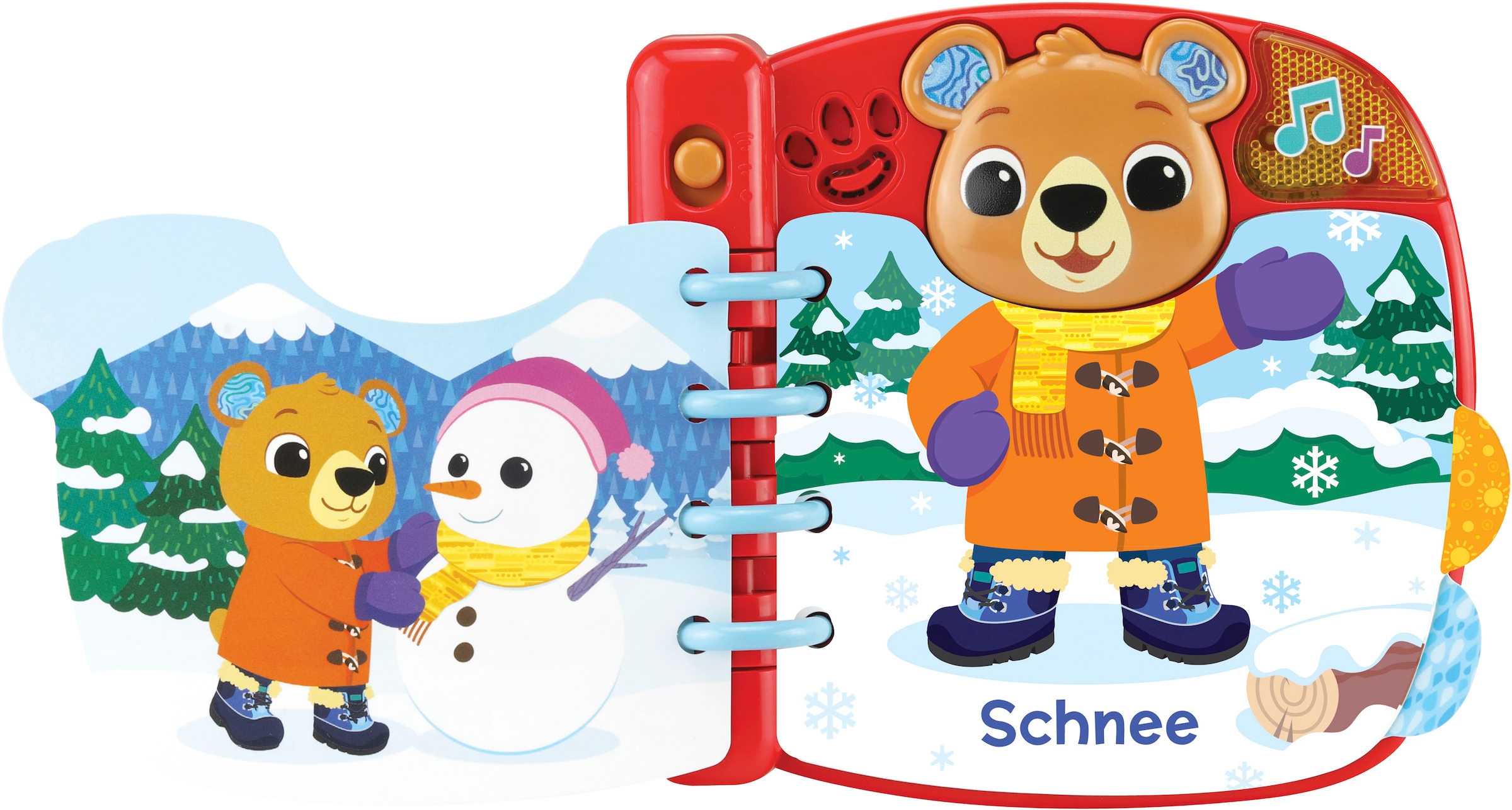 Vtech® Buch »Vtech Baby, Zieh-mich-an-Bärchenbuch«, mit Licht und Sound
