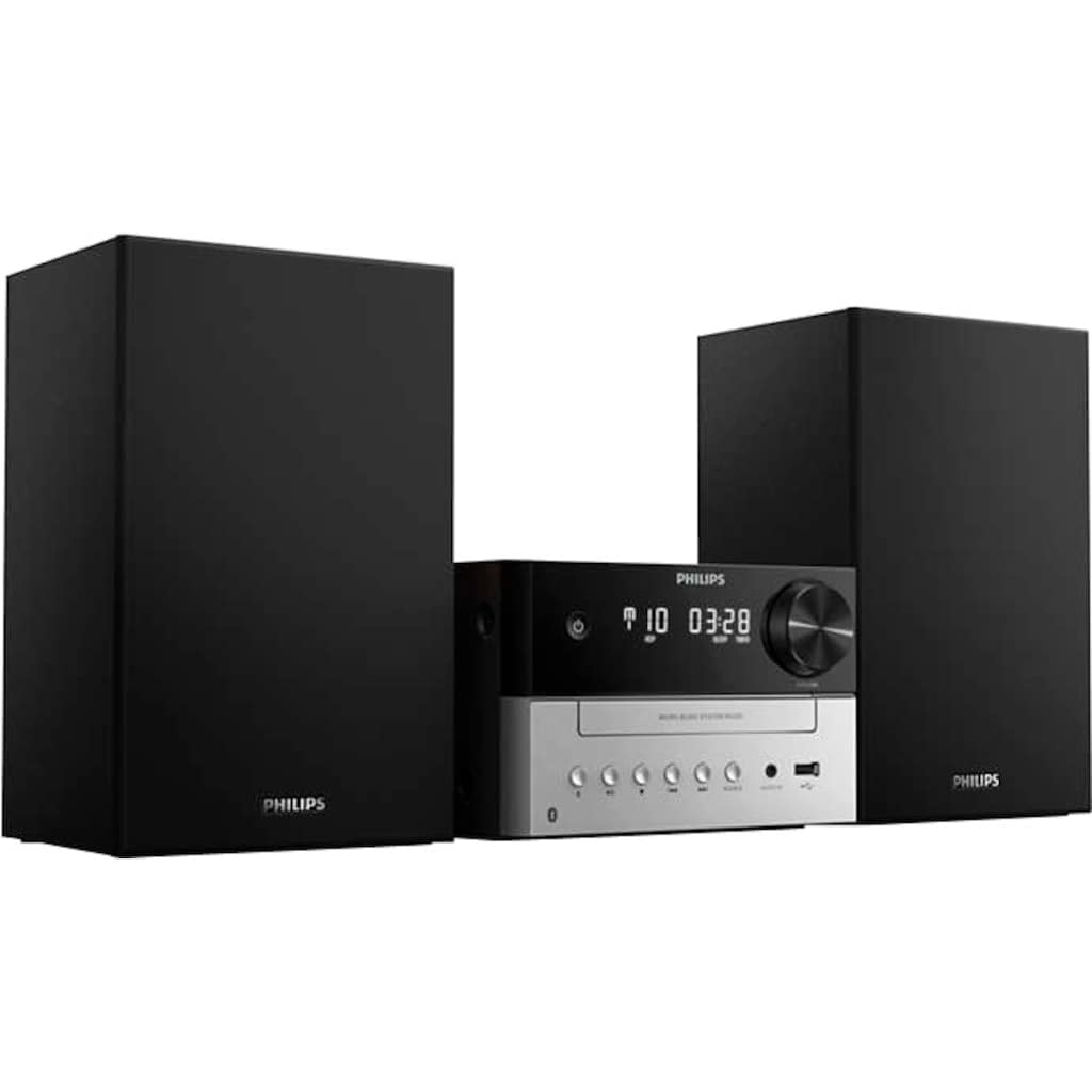 Philips Microanlage »TAM3205/12«, (A2DP Bluetooth-AVRCP Bluetooth FM-Tuner-UKW mit RDS 18 W)