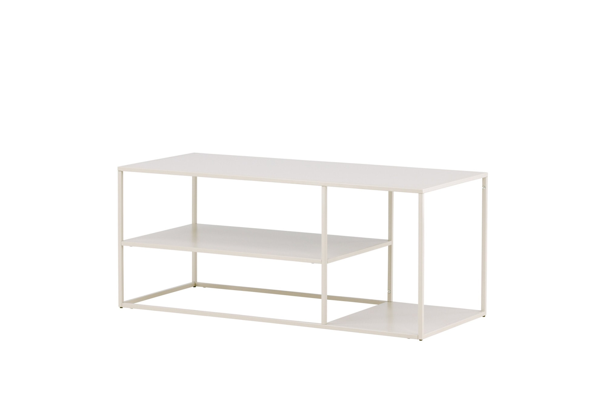Venture Home Couchtisch Sofatisch, Stahl pulverbeschichtet, langgestreckt, modern