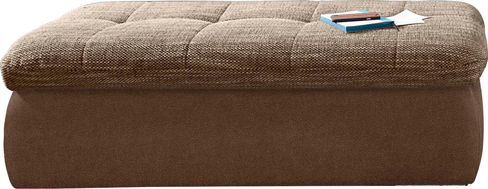 DOMO collection Polsterhocker »Moric« inklusive Stauraum