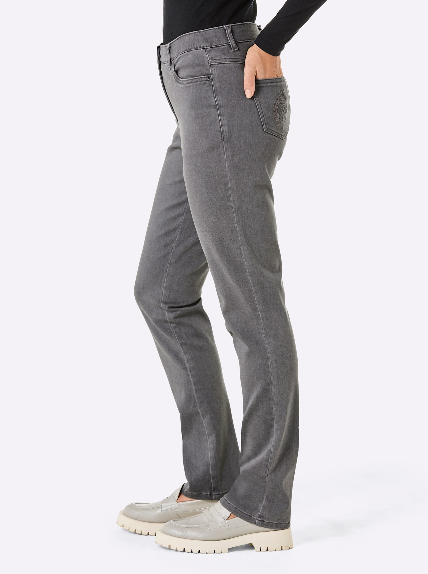 CREATION L PREMIUM 5-Pocket-Jeans, (1 tlg.)