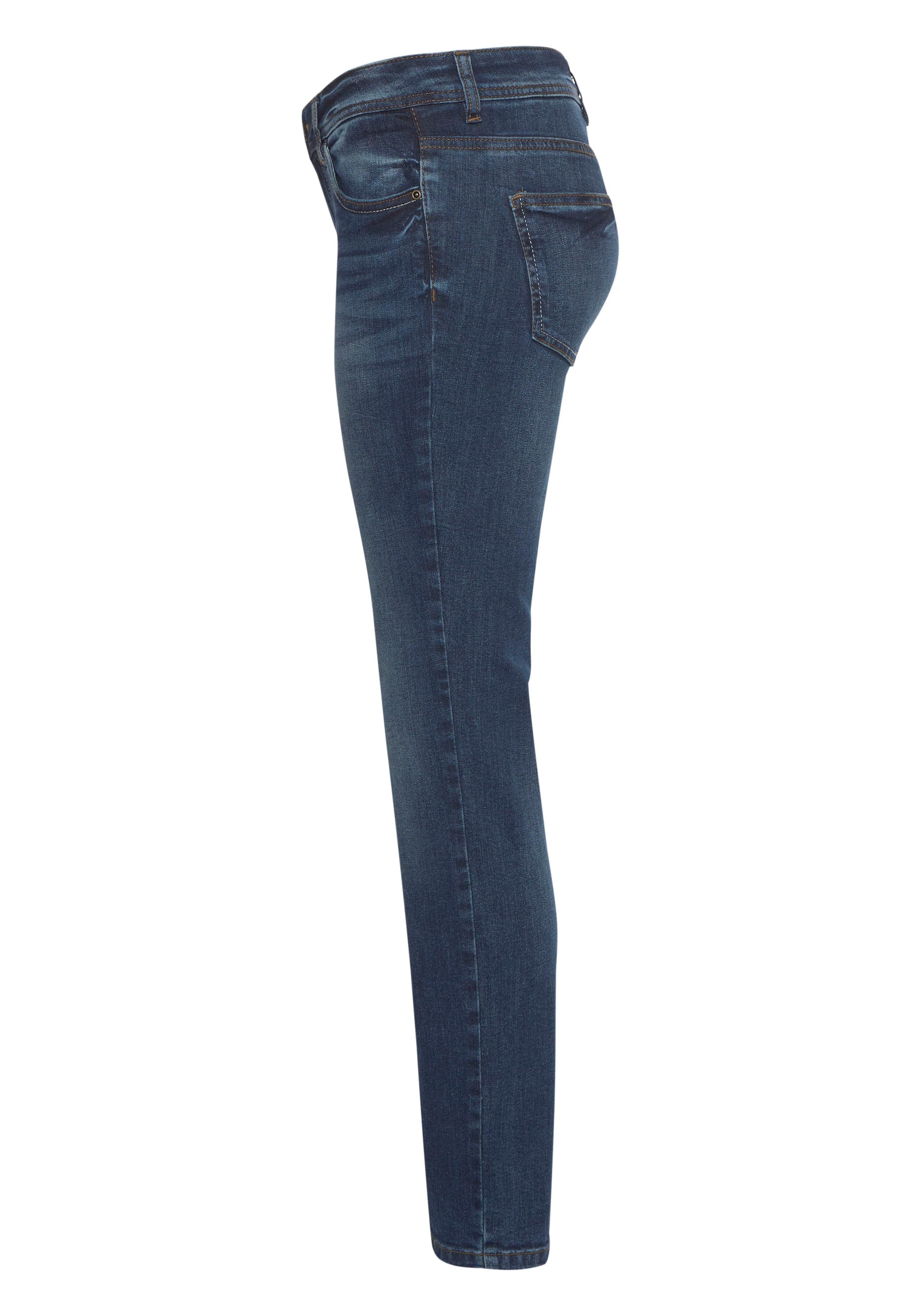 TOM TAILOR Straight-Jeans »Alexa Straight«, in gerader "Straight" 5-Pocket-Form