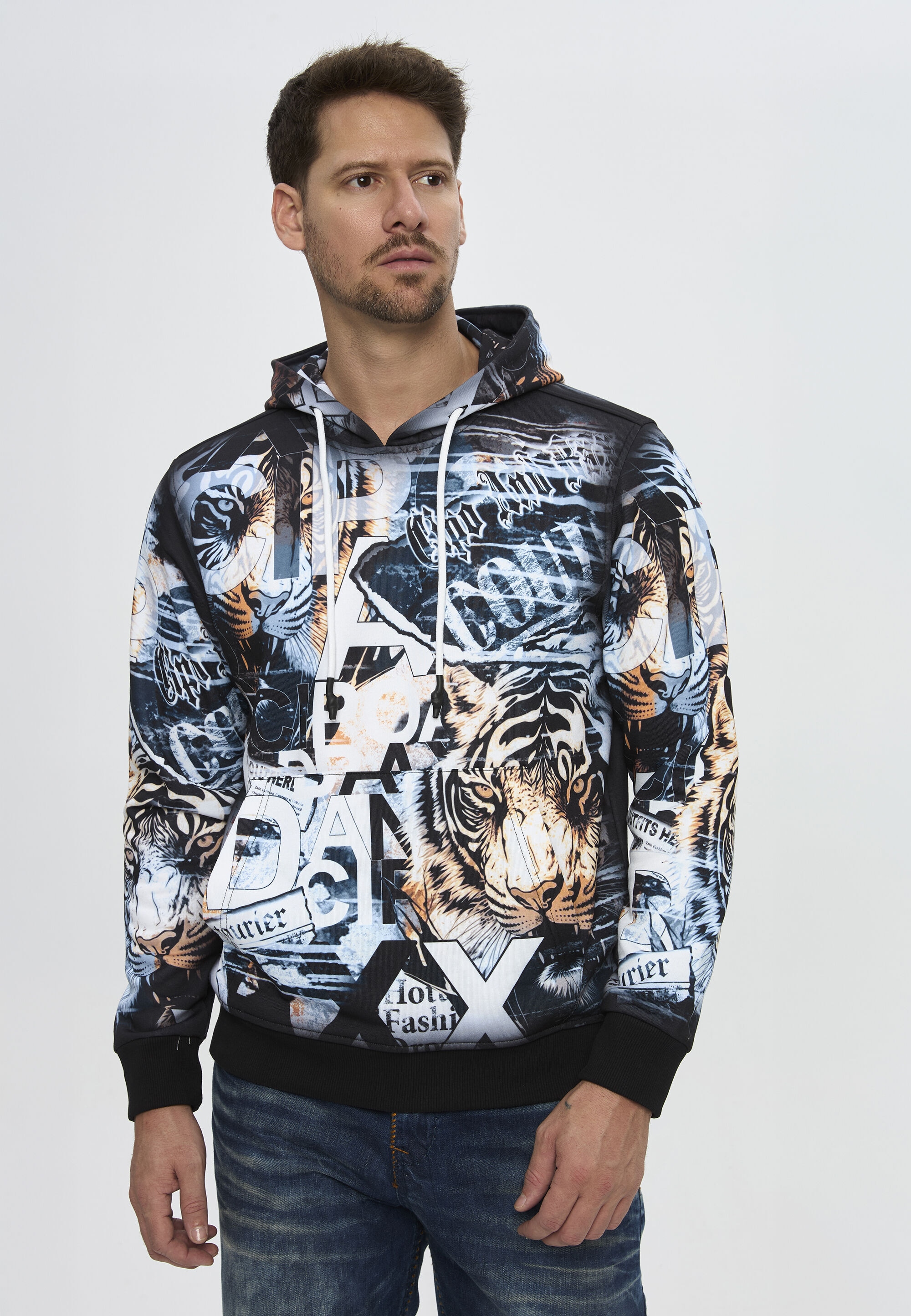 Cipo & Baxx Kapuzenpullover »Cipo & Baxx Hoodie« mit Kapuze