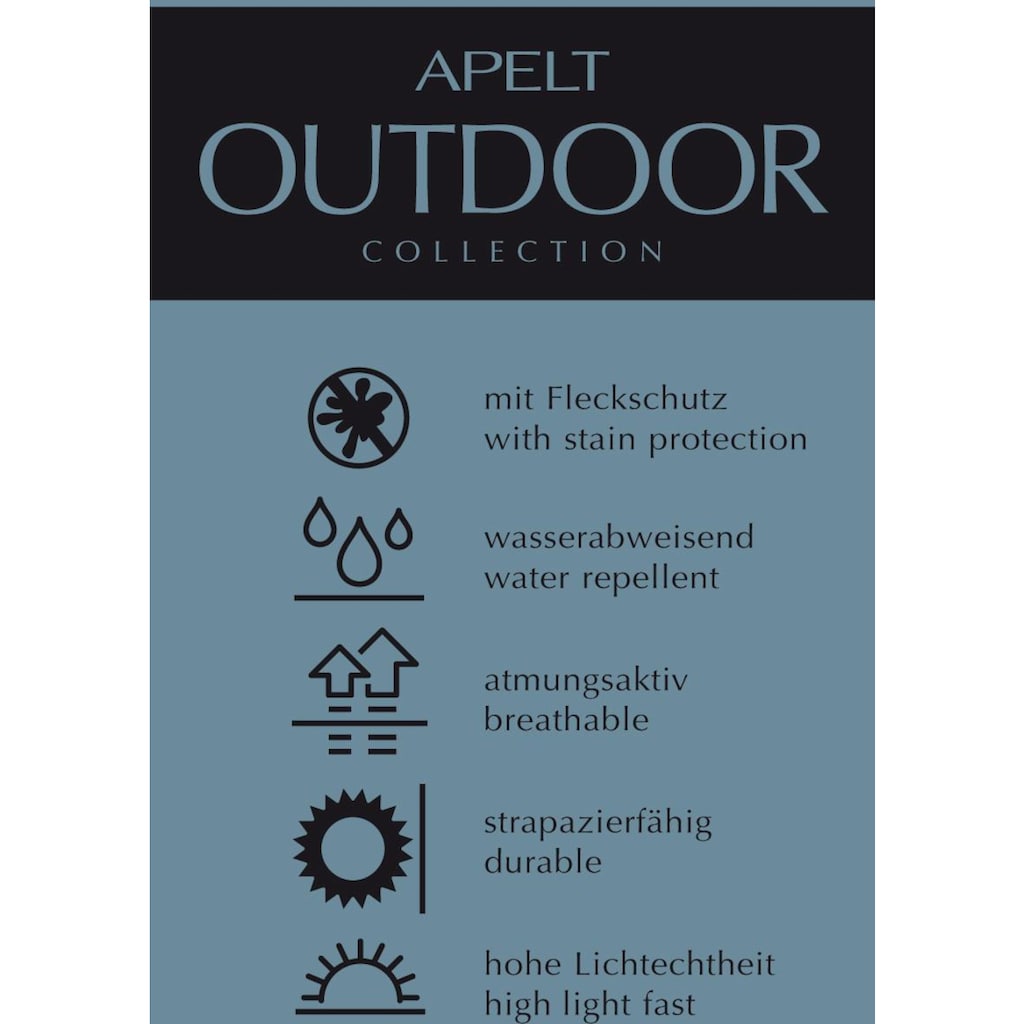 APELT Grillschürze »3963 Outdoor, GRILL Chef«, (1 tlg.)