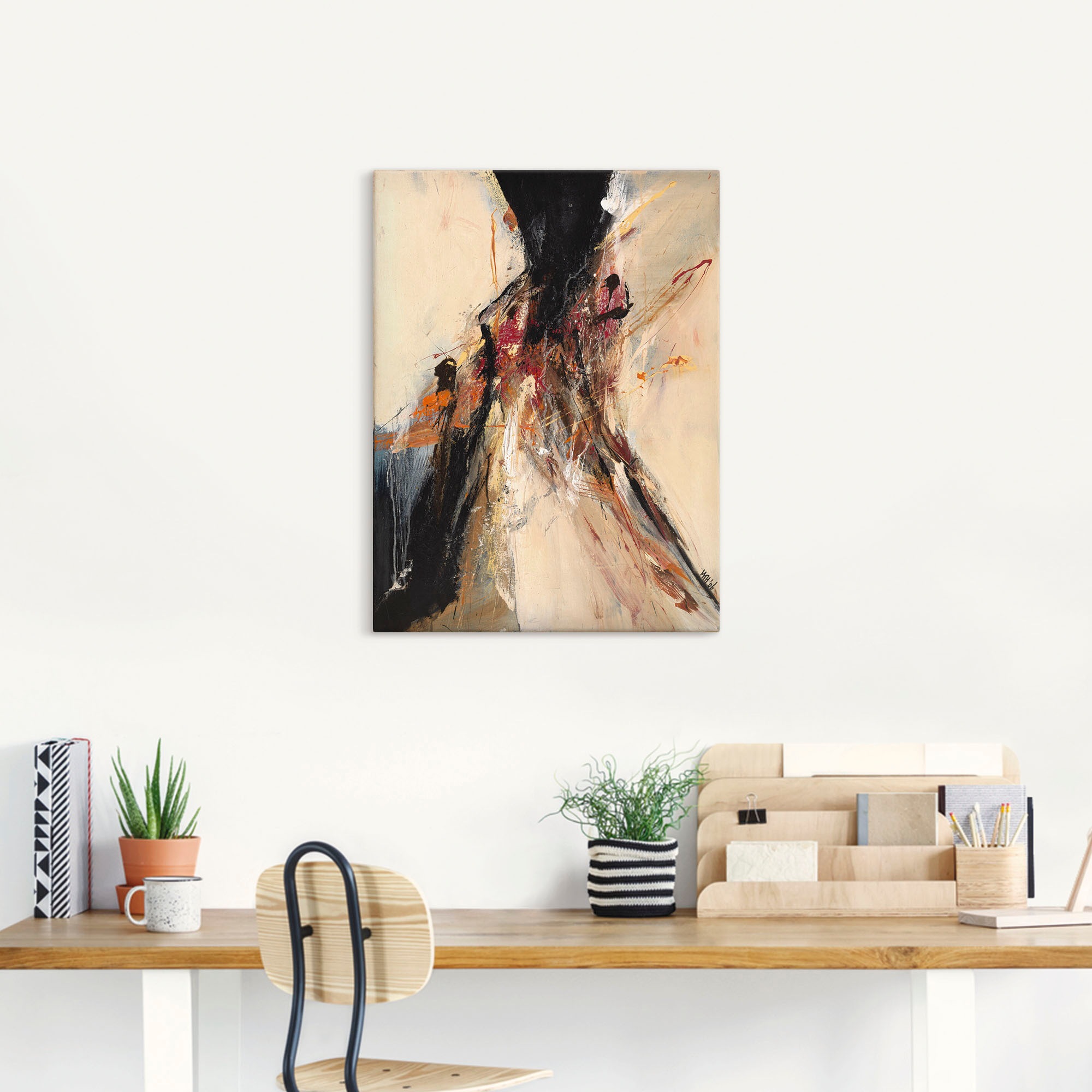 Artland Leinwandbild »Abstrakt VII« Gegenstandslos 1 Stk. tlg. als Leinwandbild, Poster in verschied. Größen