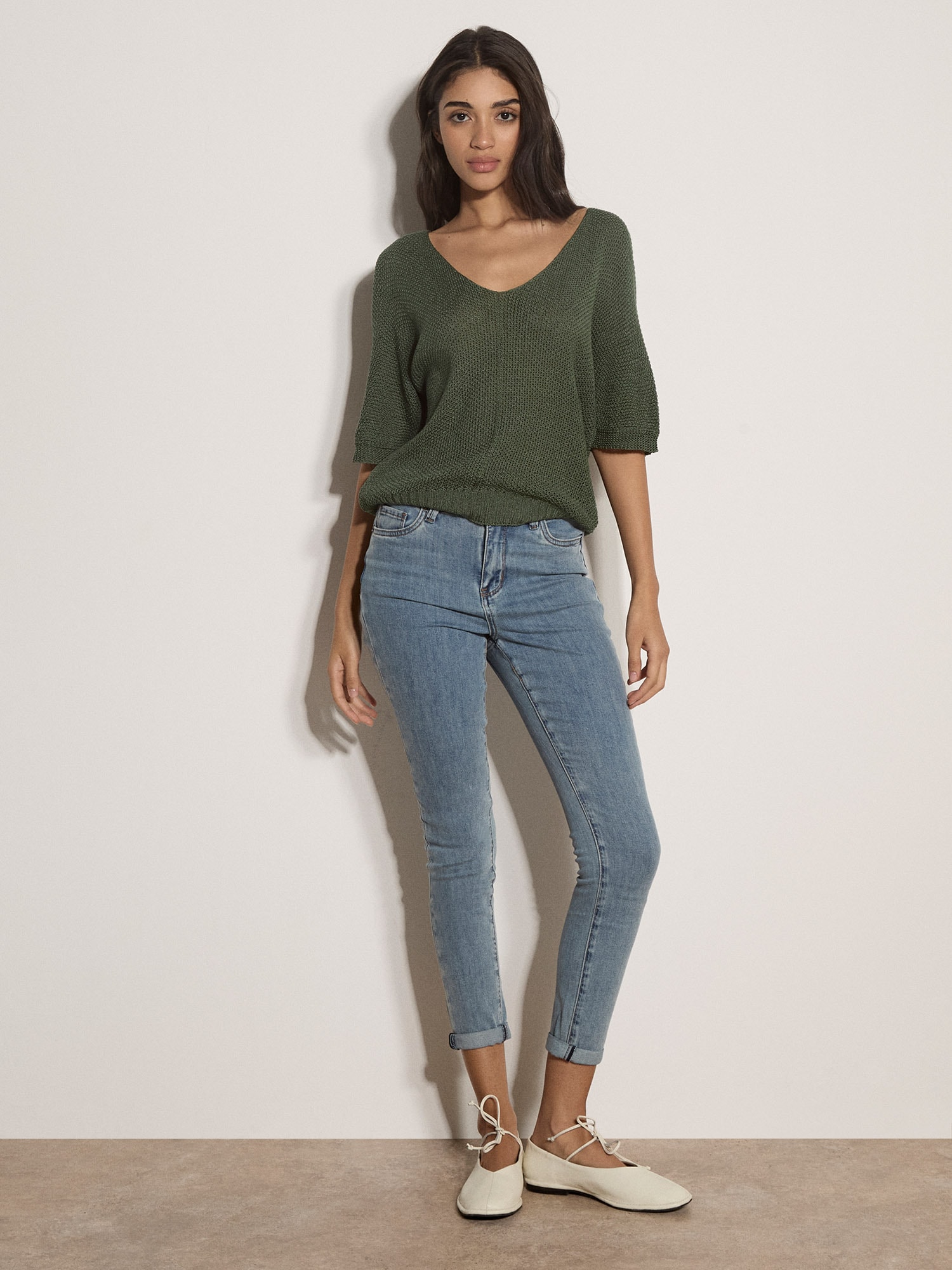 Apricot Strickpullover »Pullover« mit Asymmetrie