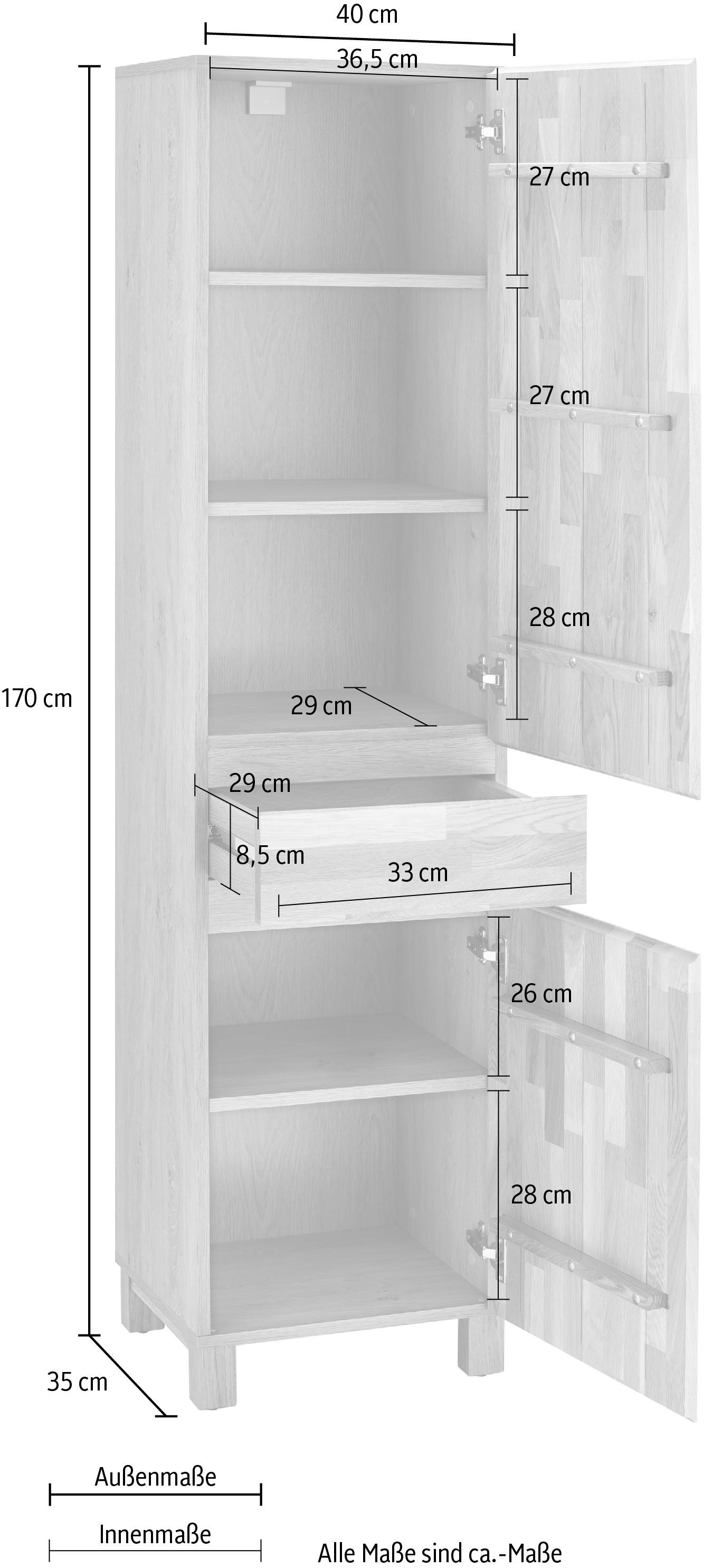 Home affaire Hochschrank »Kaika«, Breite 40 im Shop Online cm OTTO