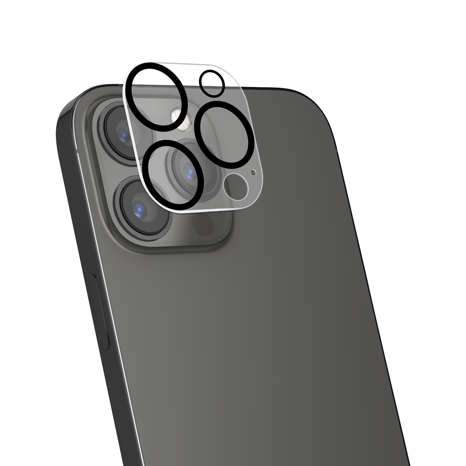 4smarts Displayschutzglas »Second Glass mit Montagerahmen«, für Apple iPhone 15 Pro