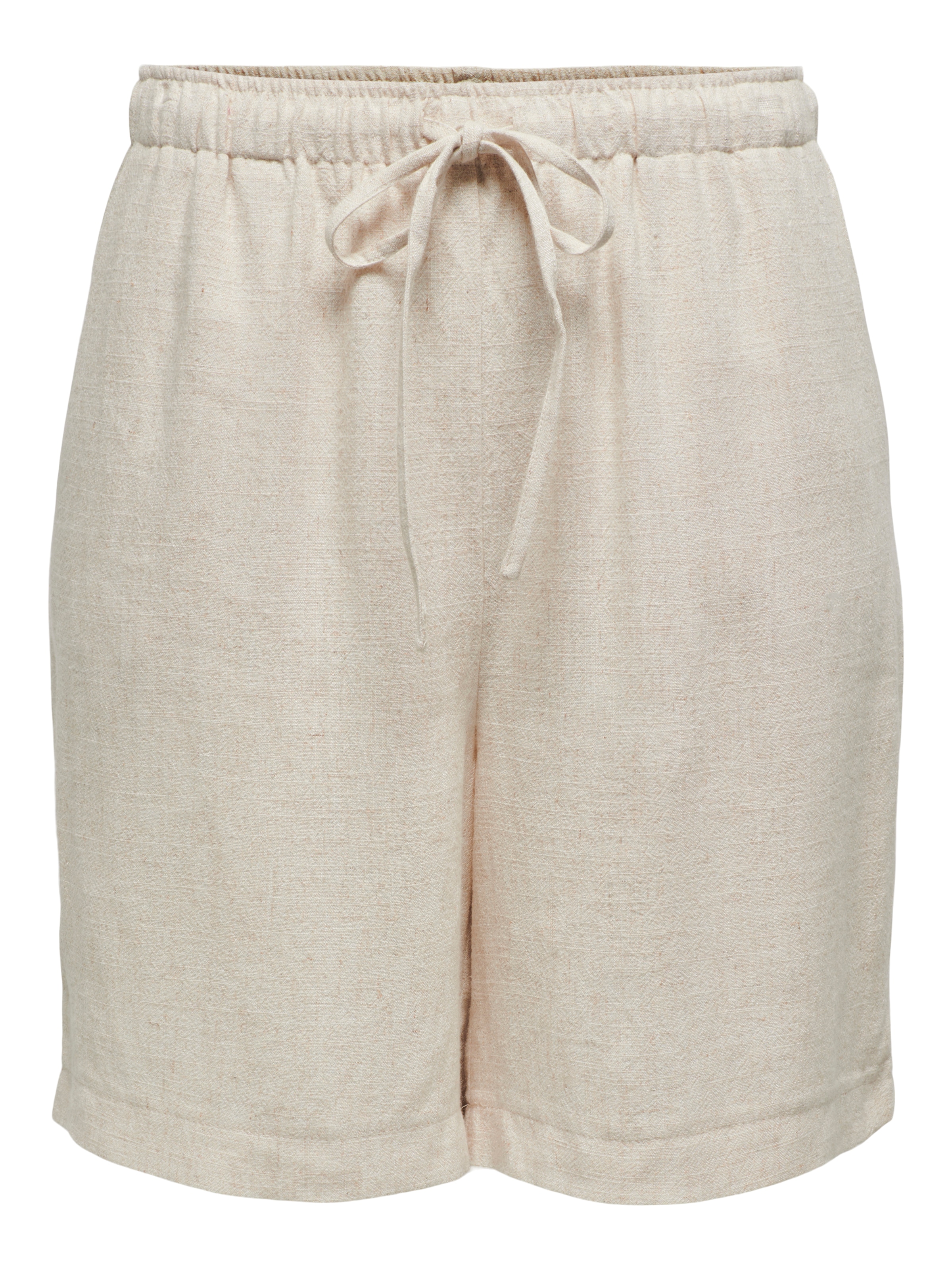 ONLY Shorts »ONLSIESTA MW PULL-UP LINEN BL SHORTS OS«, mit Leinen
