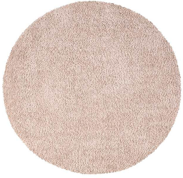 Carpet City Hochflor-Teppich »City Shaggy«, rund, 30 mm Höhe, Teppich Langflor, Uni, Shaggy, flauschig-weich