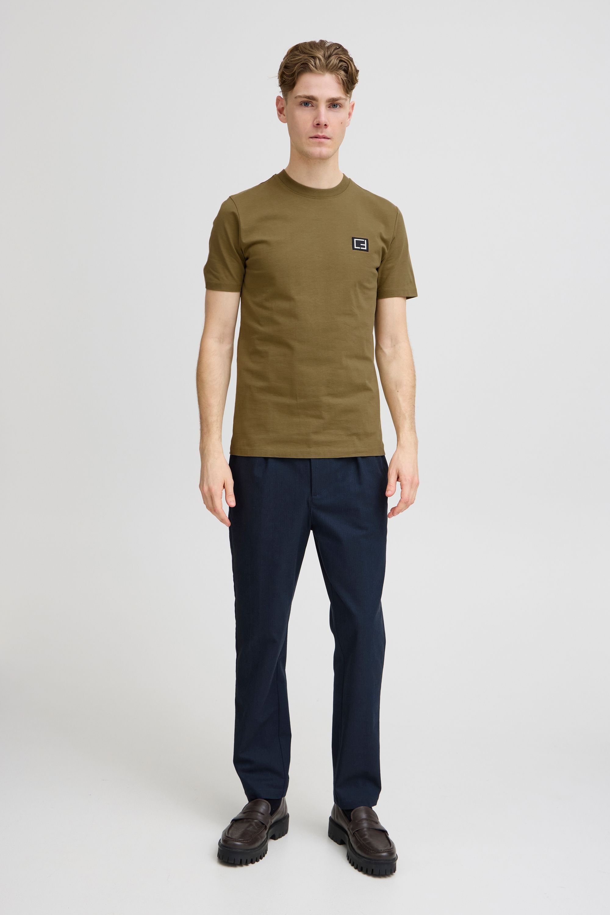 Casual Friday T-Shirt »T-Shirt CFTHOR tee with logo badge«