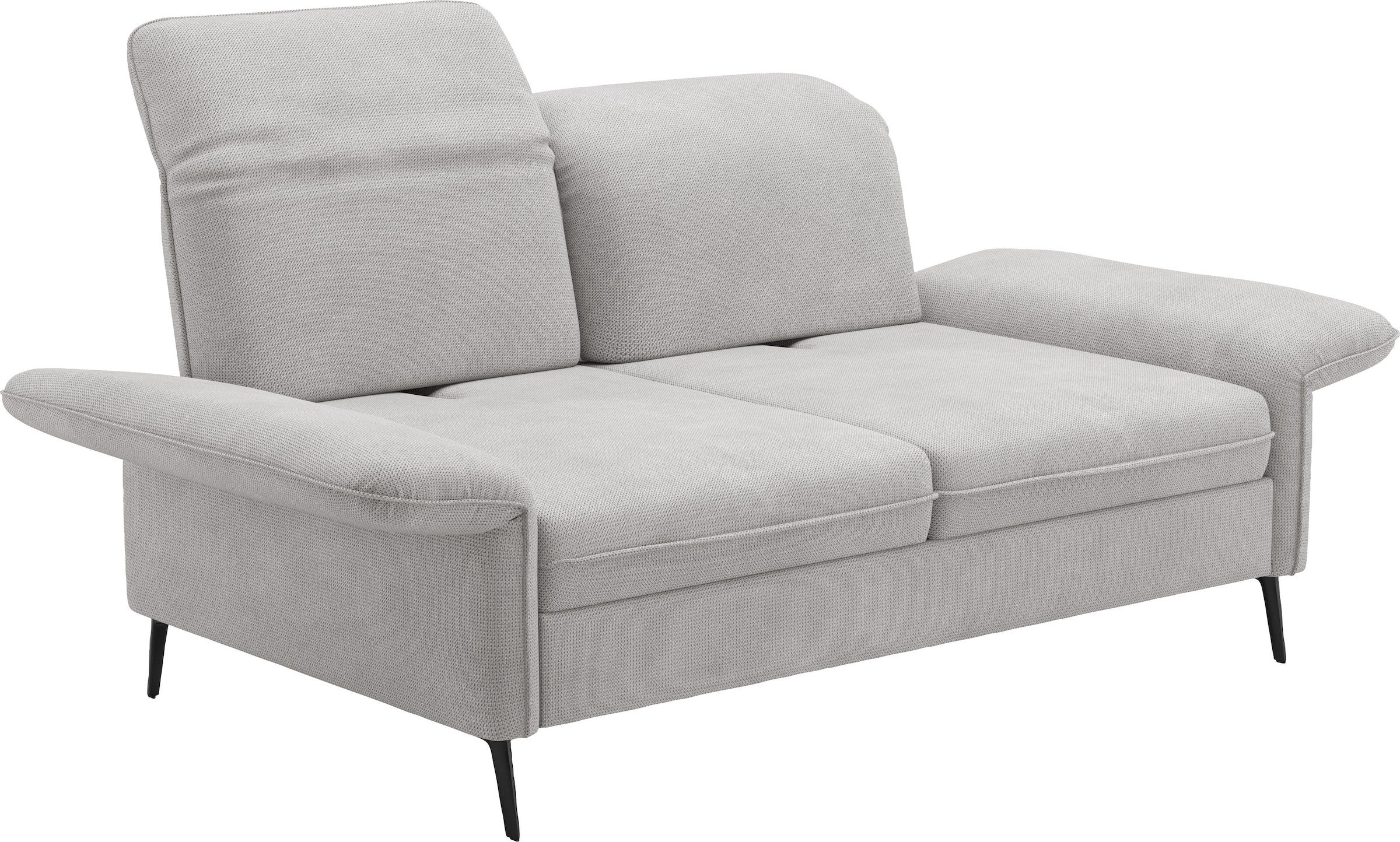 sit&more 2,5-Sitzer »Emely, inkl. Sitztiefenverstellung«, wahlweise mit Bettfunktion, Kopf- & Armteilverstellung