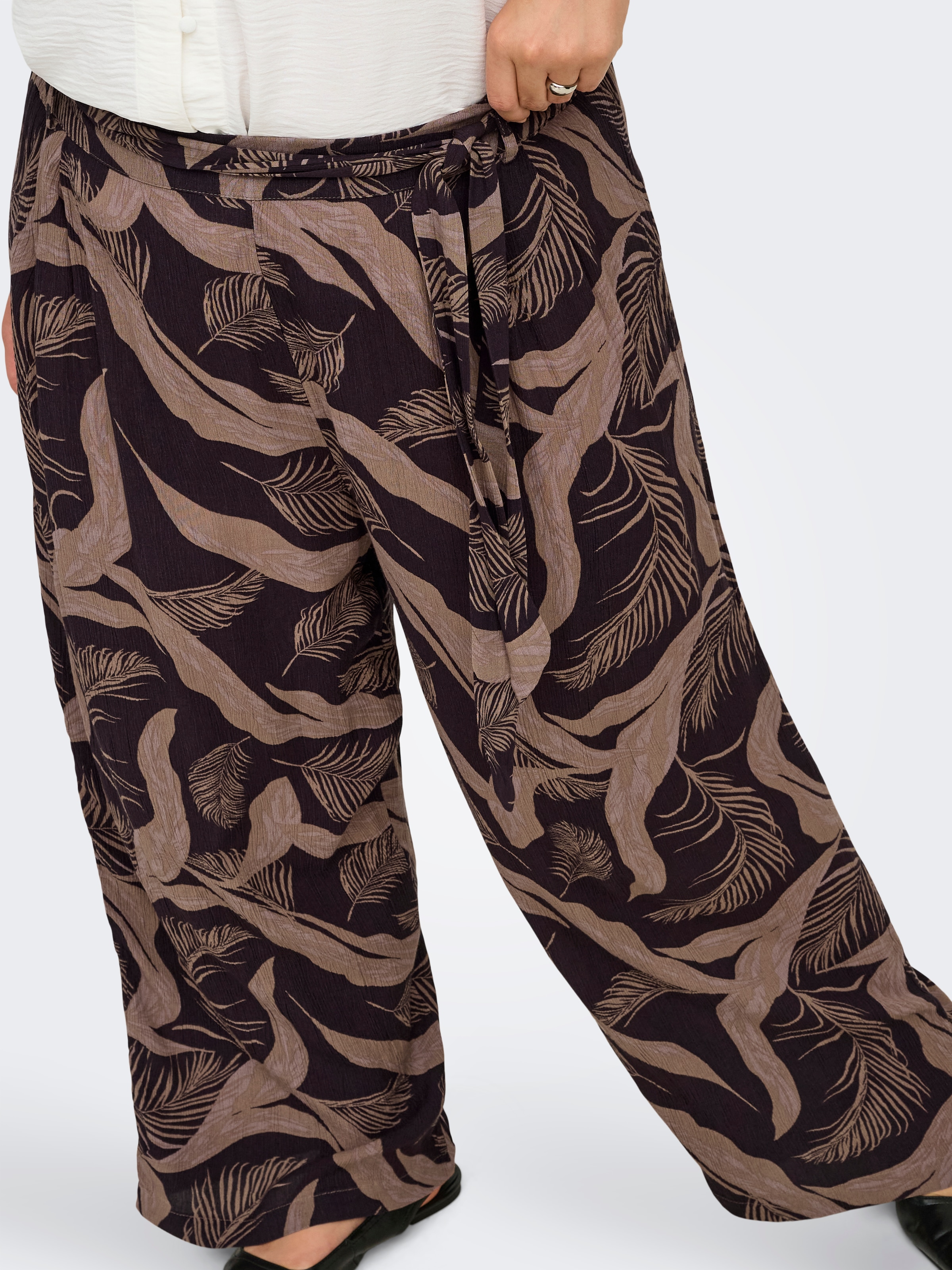 ONLY CARMAKOMA Culotte »CARVILMA LIFE CULOTTE PANT AOP«
