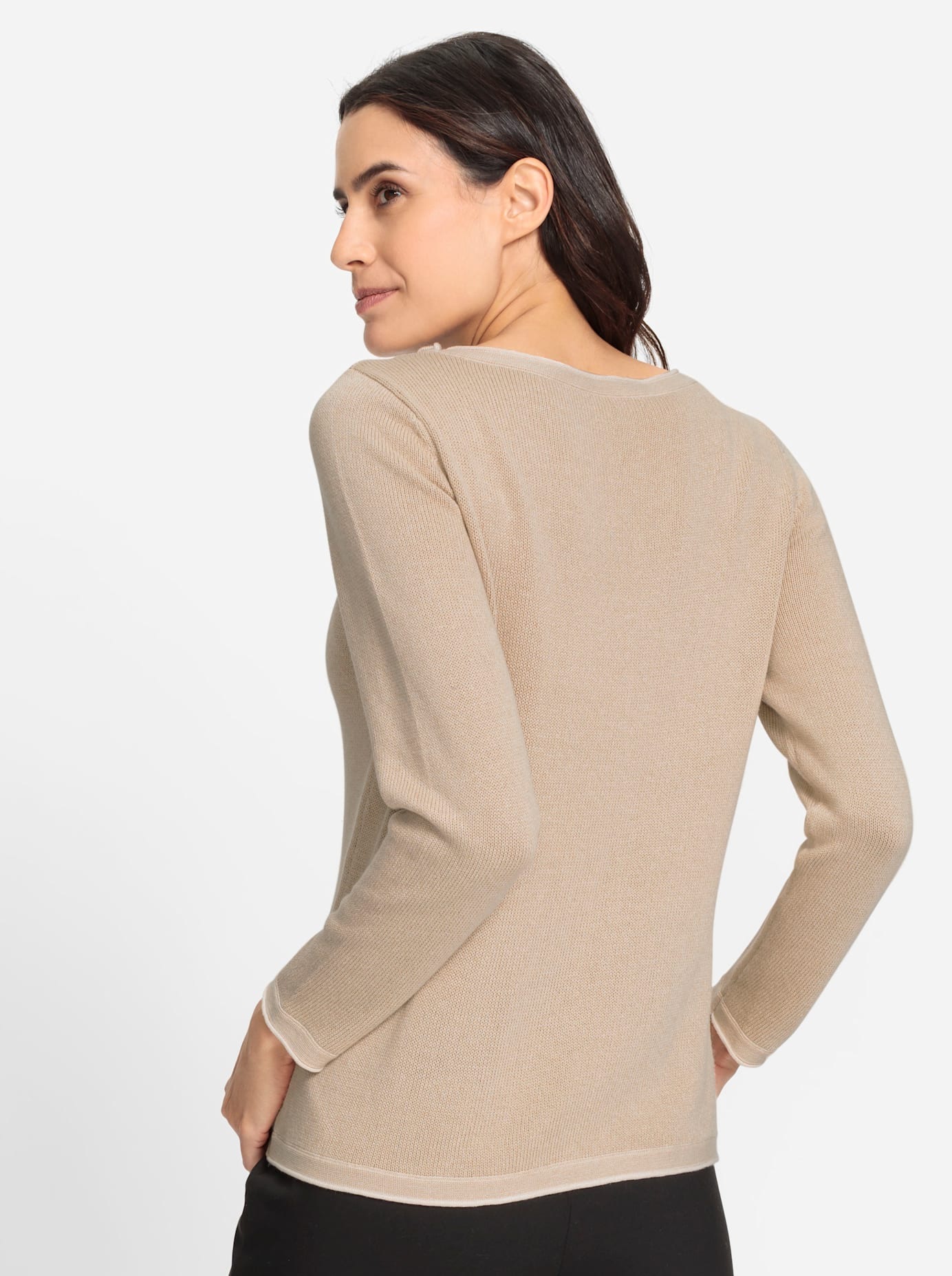 Inspirationen Strickpullover »Stickereipullover«