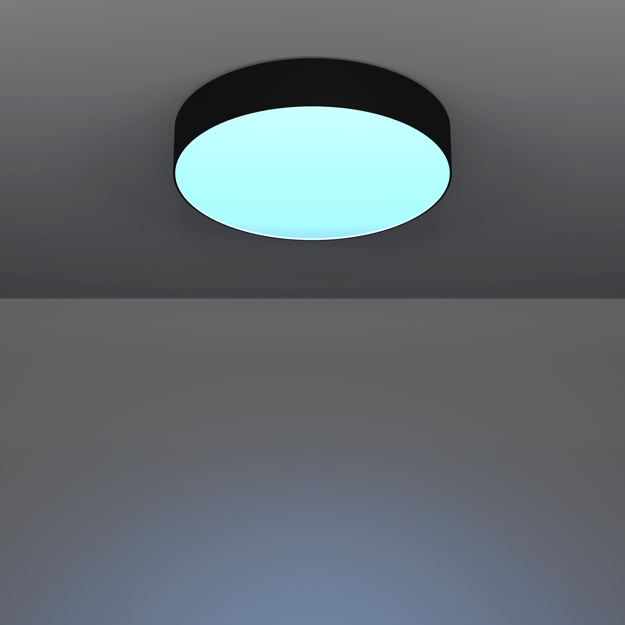 EGLO LED Deckenleuchte »GALLIZZI-Z Deckenlampe - Kunststoff - LED - 15W - IP20« LED-Modul 1 Stk. Kaltweiß | Neutralweiß | RGB | Warmweiß Wohzimmerlampe, Esszimmerlampe, Flur, Schlafzimmer, H7 x Ø39 cm