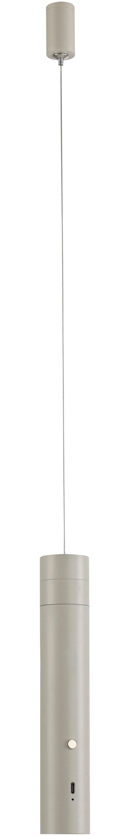 JUST LIGHT Pendelleuchte »ATTACH«, 1 flammig, Leuchtmittel LED-Modul | LED fest integriert, Akkuleuchte