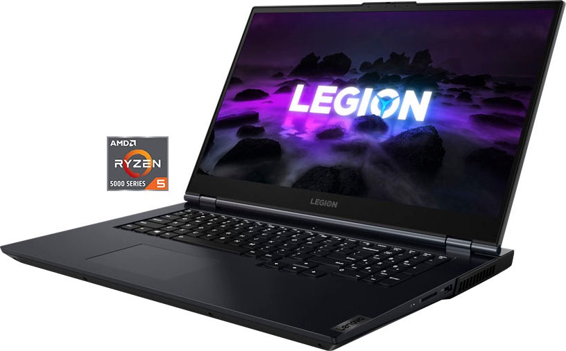 Lenovo Notebook »Legion 5 17ACH6«, (43,94 cm/17,3 Zoll), AMD, Ryzen 5, GeForce RTX 3050, 512 GB SSD, Kostenloses Upgrade auf Windows 11, sobald verfügbar
