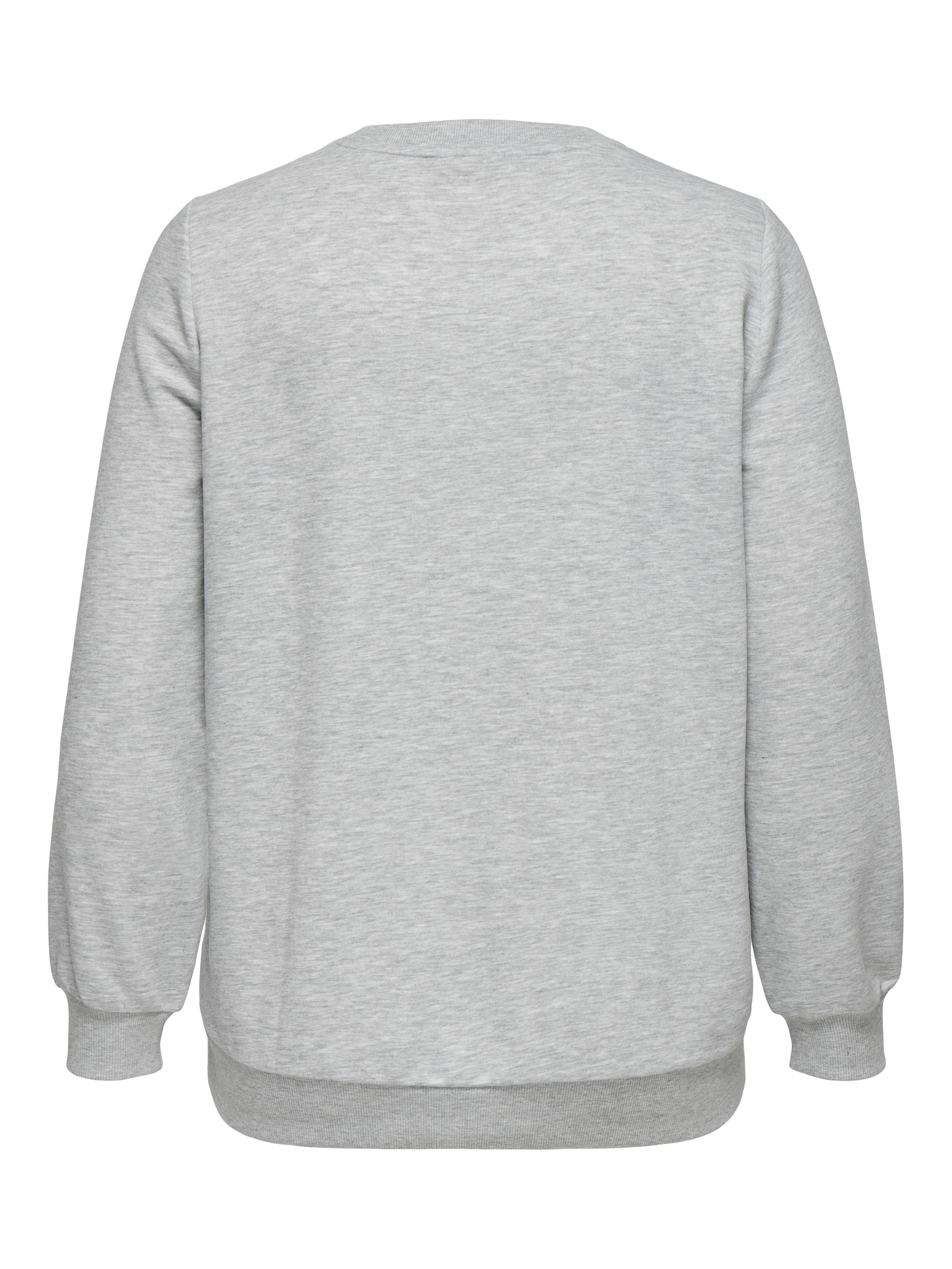 ONLY CARMAKOMA Sweatshirt »CARXMAS SNOW LS O-NECK SWEAT SWT«, Baumwollmischung, regular fit
