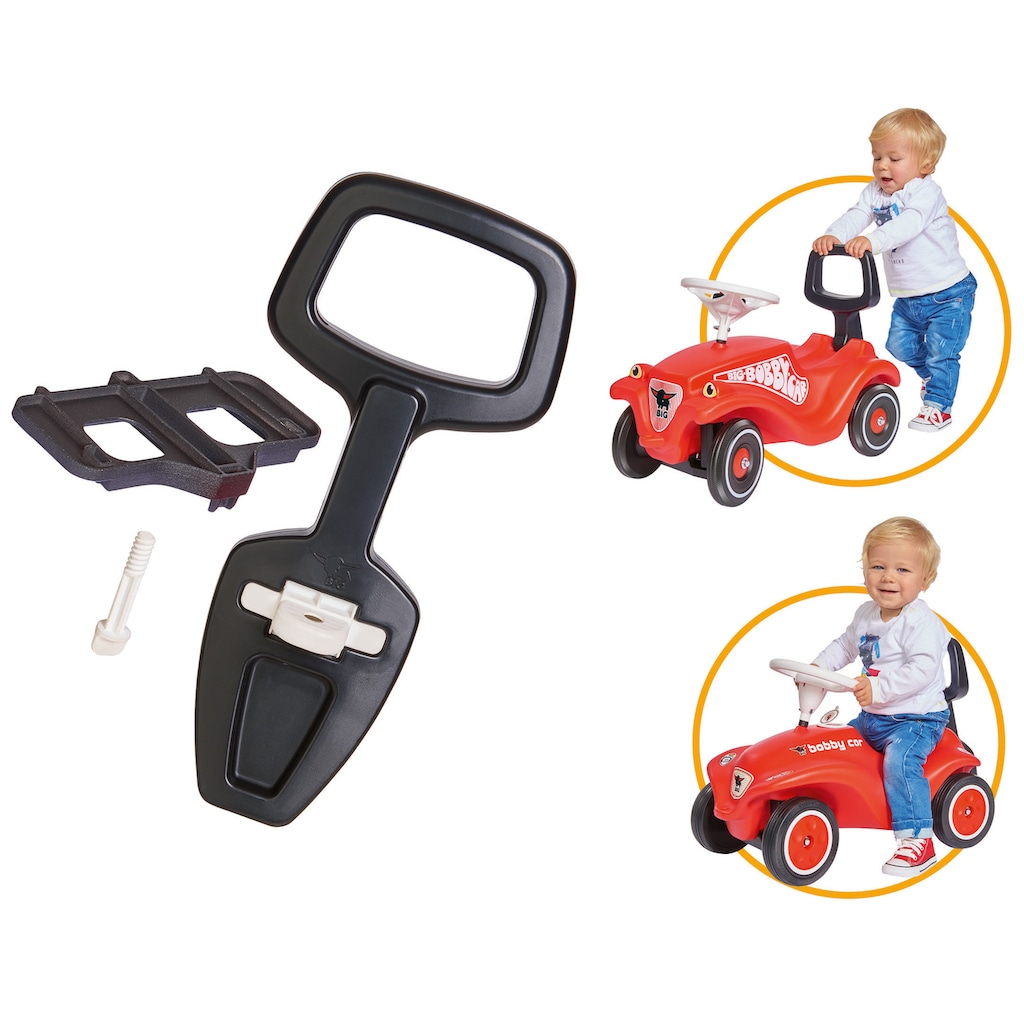 BIG Kinderfahrzeug Lauflernhilfe »BIG Bobby Car Walker 2in1 Zubehör«