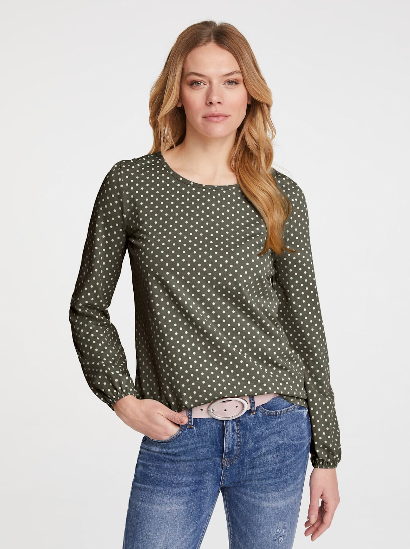 heine Rundhalsshirt »Shirt«, (1 tlg.)