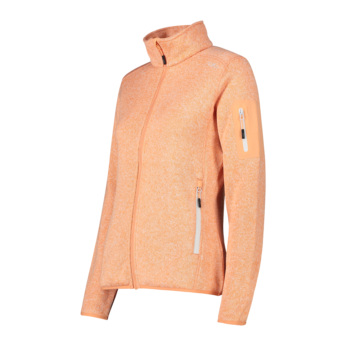 CMP Strickfleecejacke, (1 St.), Wärmeisolierend & Schnell trocknend & Atmungsaktiv