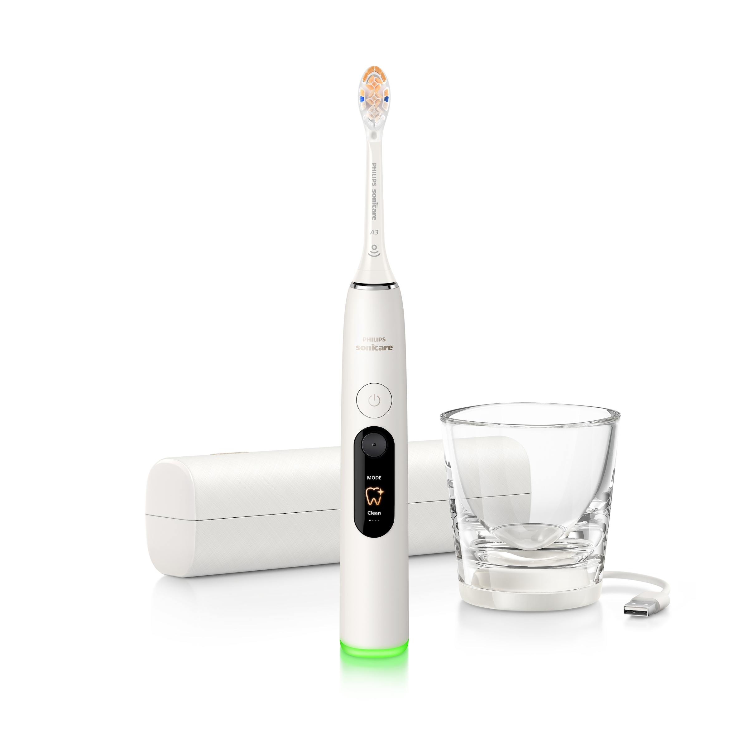 Philips Sonicare Elektrische Zahnbürste »DiamondClean 8500 HX8513/11« 1 Stk. Aufsteckbürsten