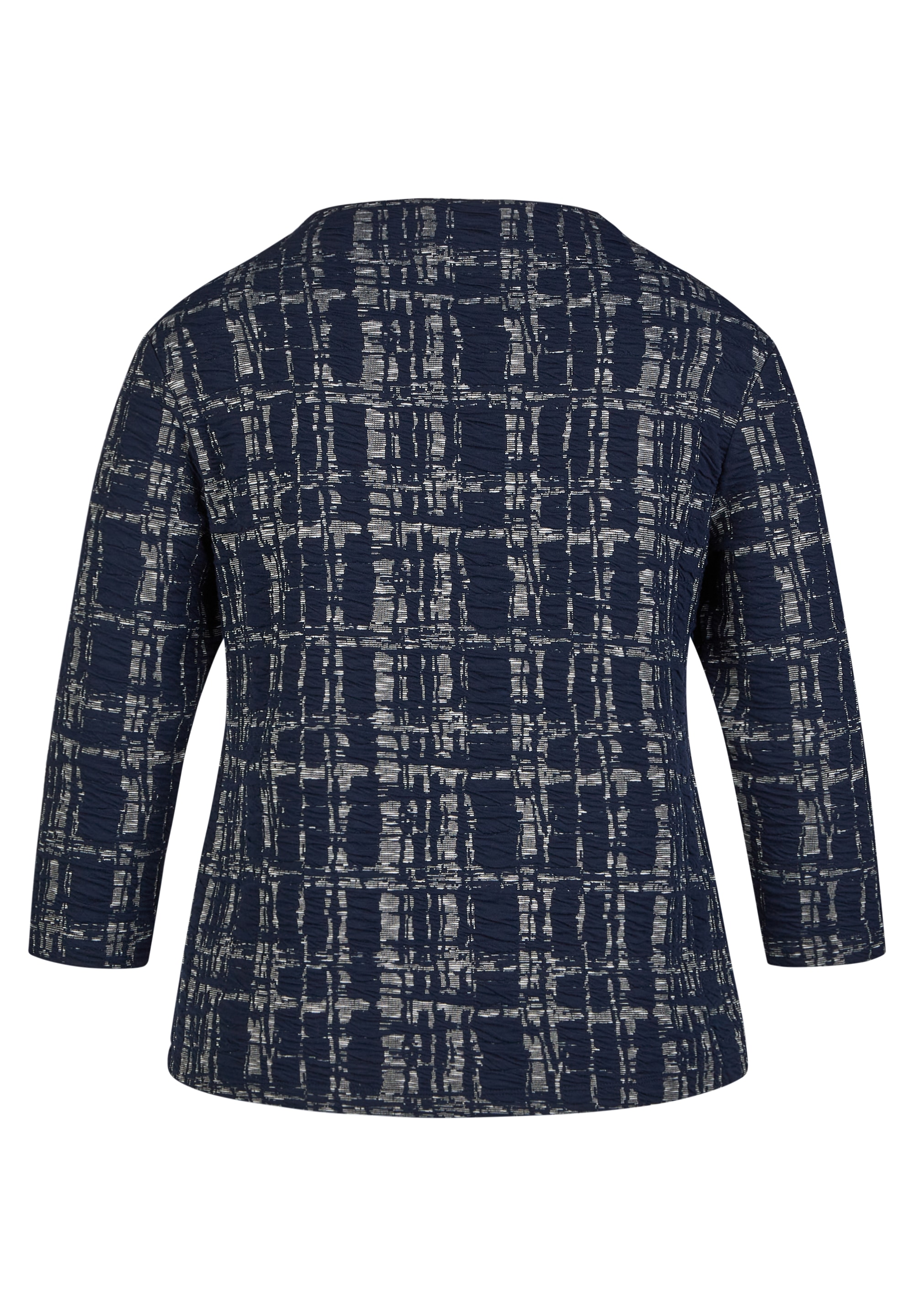 Rabe 3/4-Arm-Shirt, mit grafischem Muster