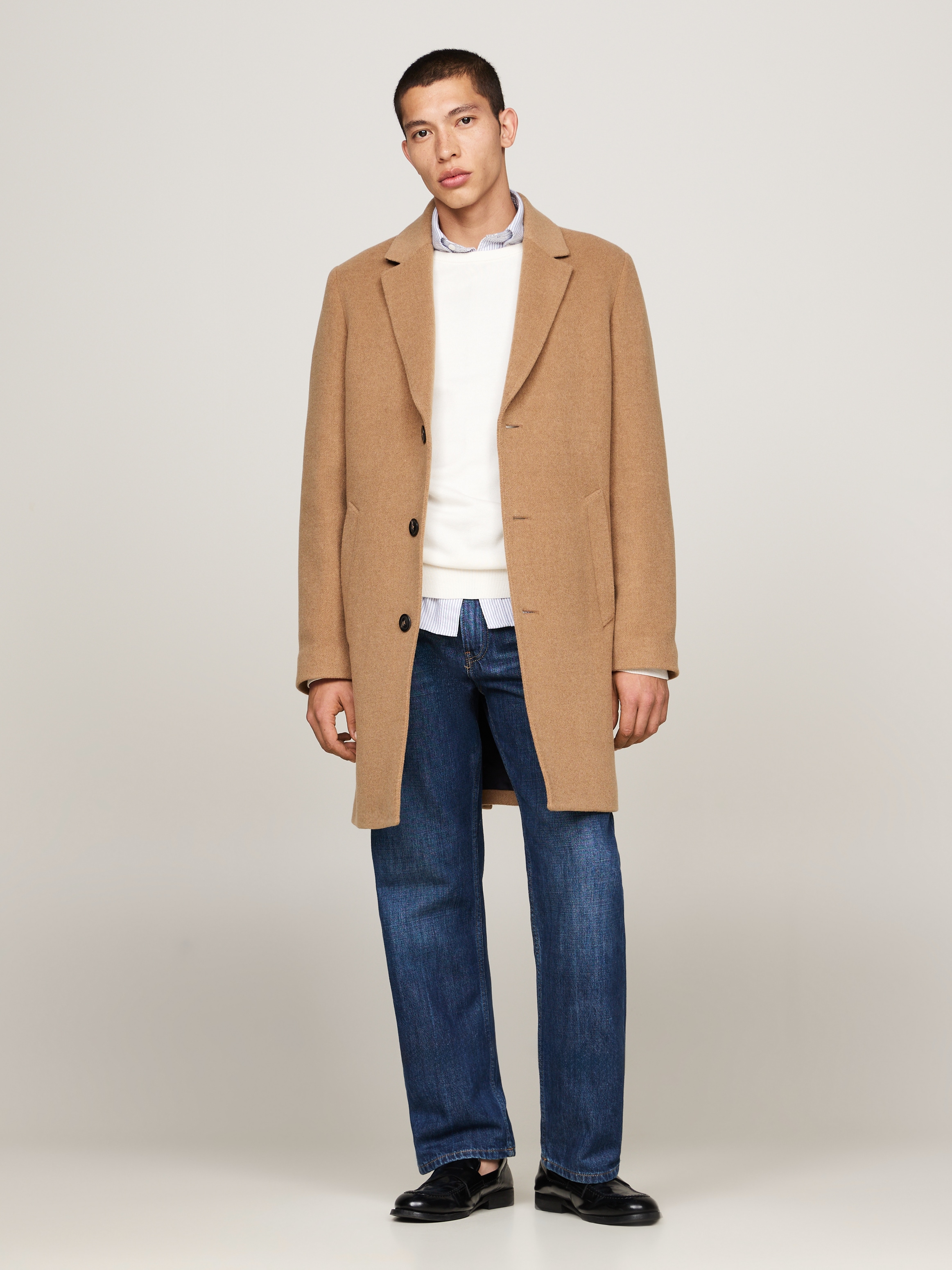 Tommy Hilfiger Langmantel »DC WOOL MIX COAT«