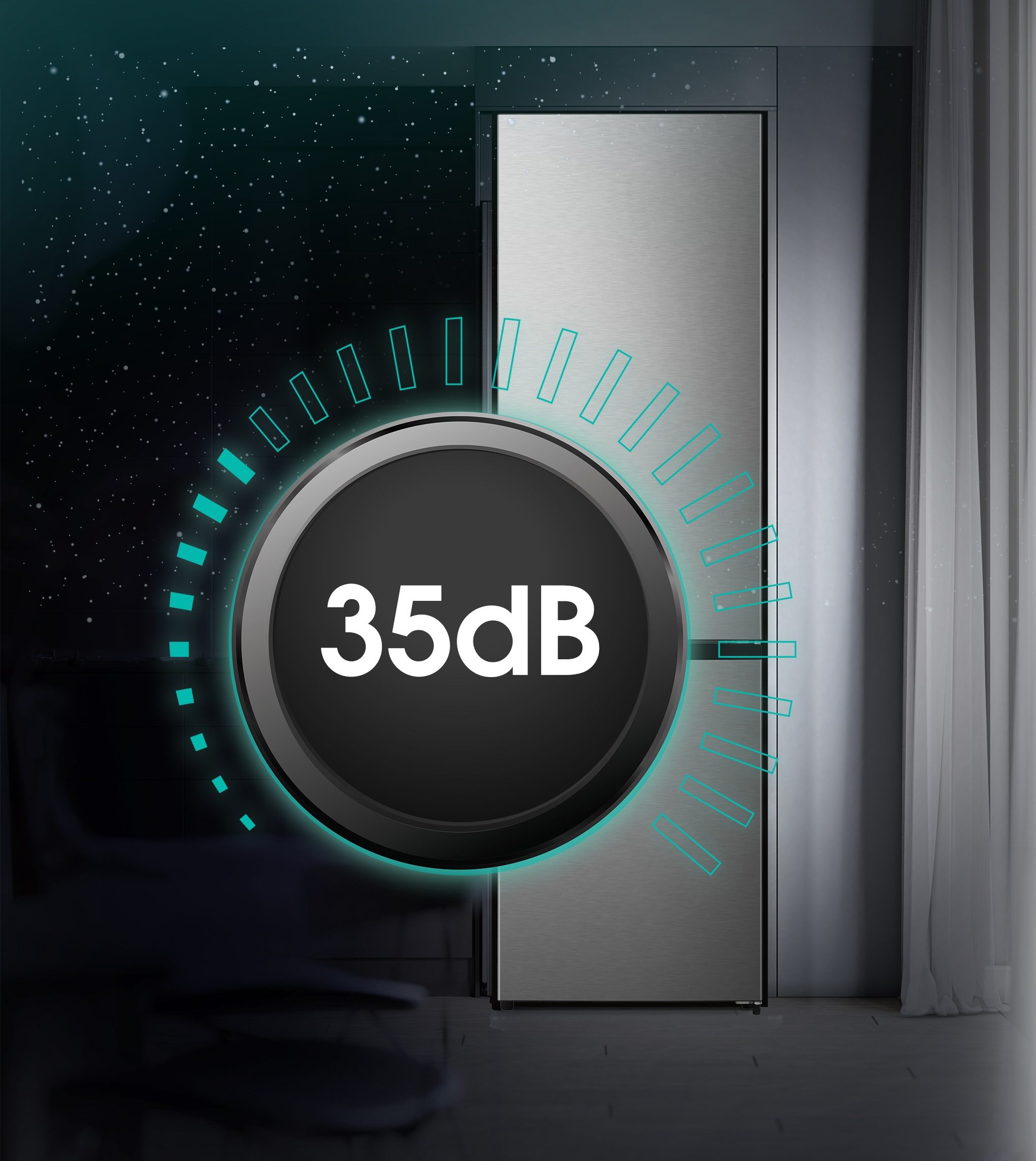 Hanseatic Kühl-/Gefrierkombination »HKGKB20060ANFI« 201,7 cm hoch 59,5 cm breit