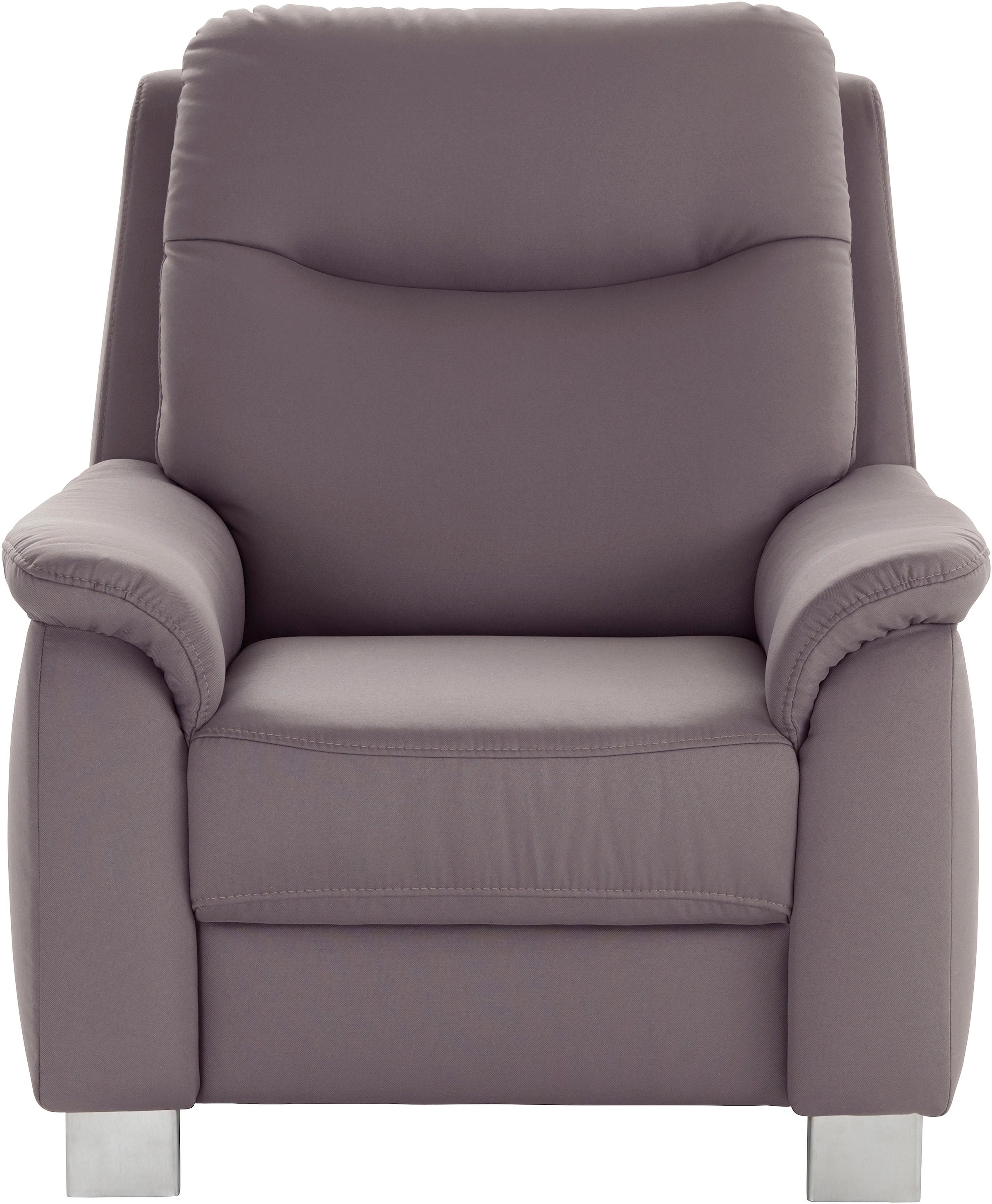 sit&more Sessel »Boccaccio« inklusive Federkern und Kopfteilverstellung,