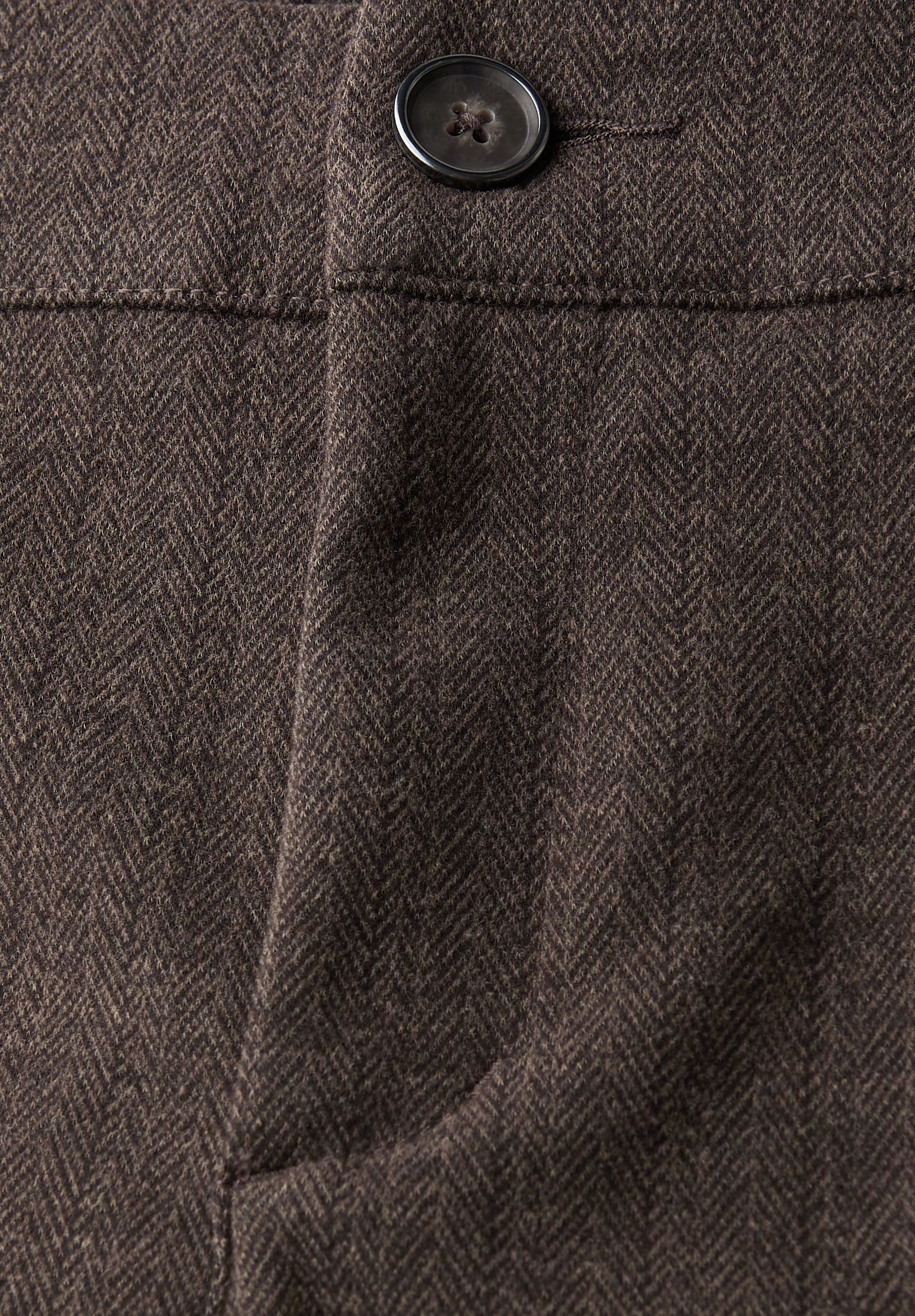 STREET ONE Stoffhose  im Nadelstreifen-Look