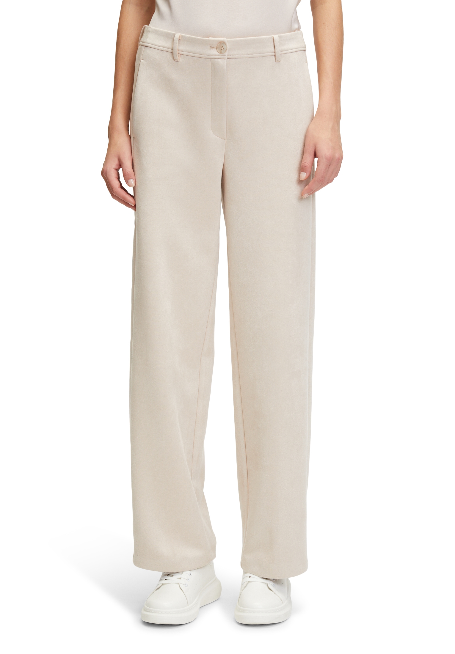 Betty&Co Stoffhose »Stoffhose mit weitem Bein«