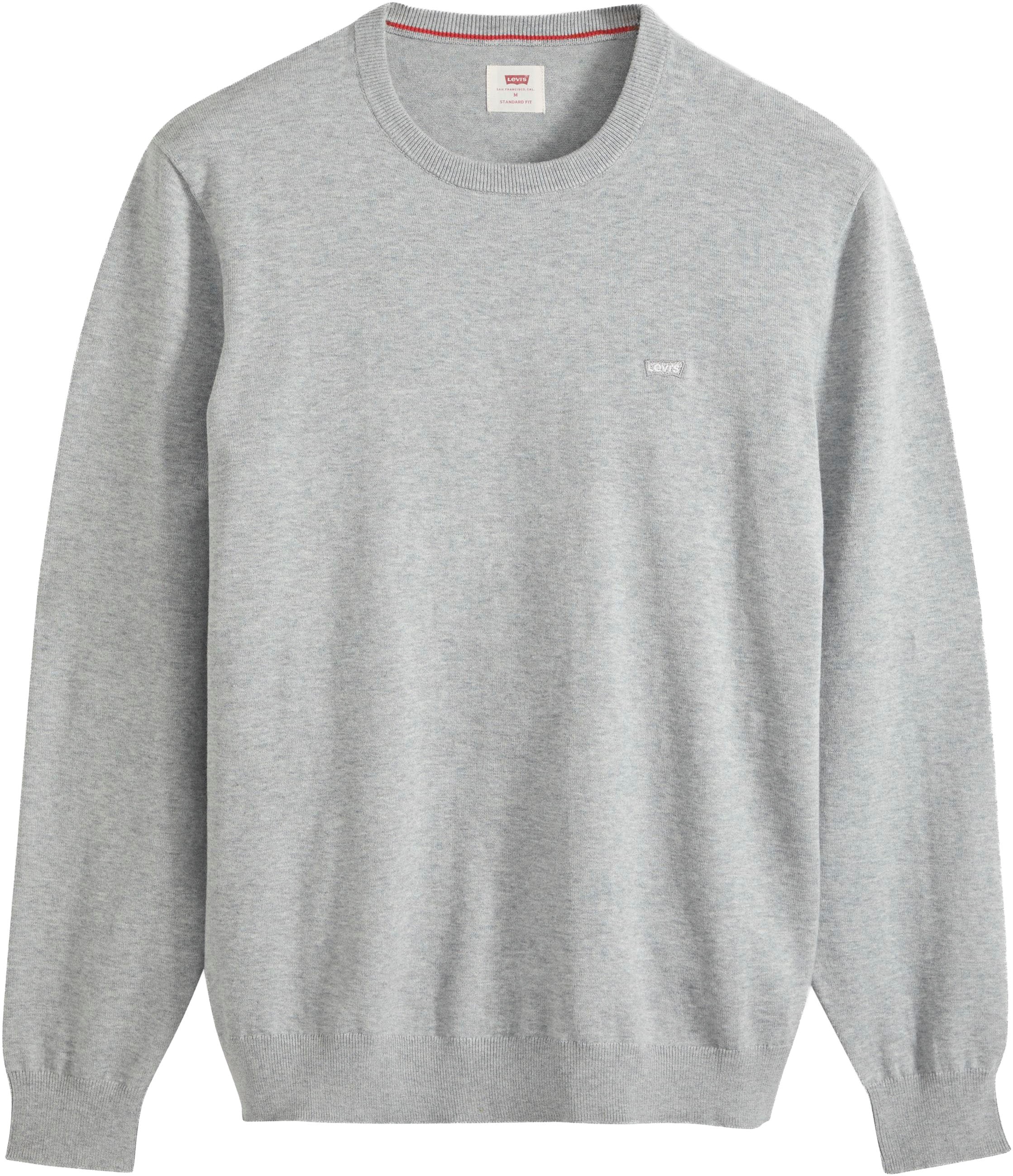 Levi's® Rundhalspullover »LIGHTWEIGHT HM SWEATER« Feingerippte Abschlüsse