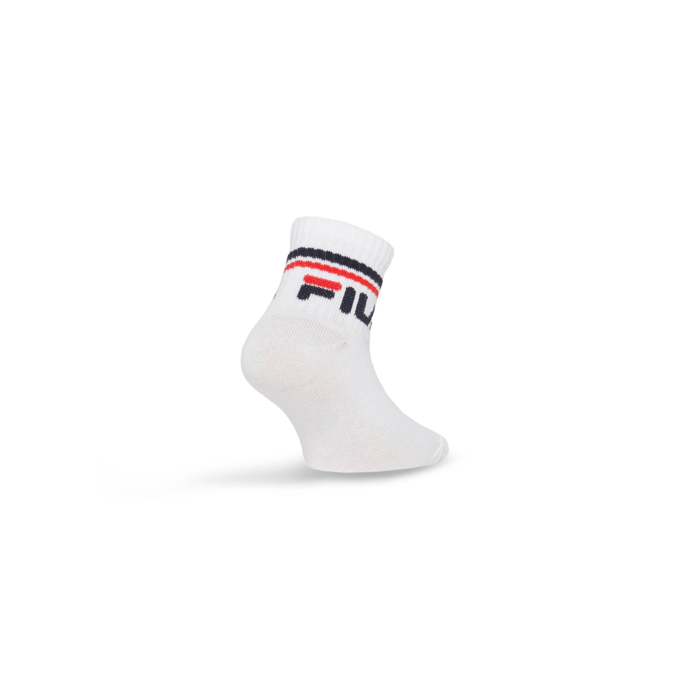 Fila Kurzsocken »JUNIOR UNISEX QUARTER PLAIN SOCKS«, (6 Paar), mit eingestricktem Logo im Bündchen, Kindersocken
