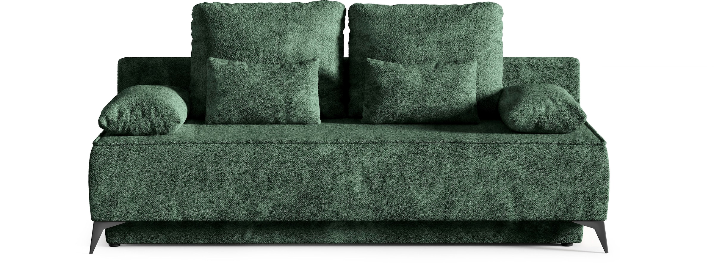 WERK2 Schlafsofa »Indira«, 2-Sitzer Sofa & Schlafcouch mit Bettkasten