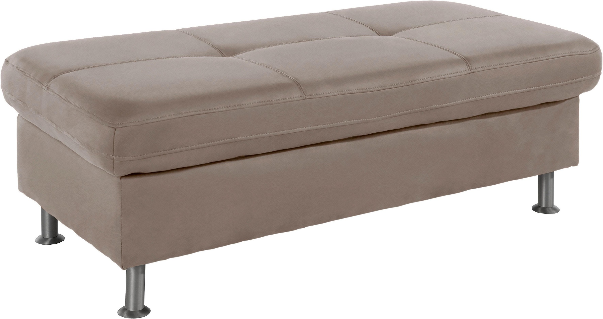 exxpo - sofa fashion Hocker »Maretto Bankhocker mit tollem Sitzkomfort«, praktisches Staufach unter der Sitzfläche