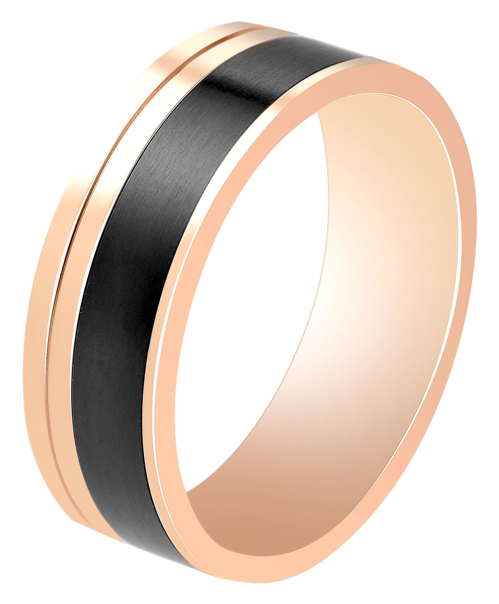 Adelia´s Fingerring »Herren Ring aus Edelstahl«